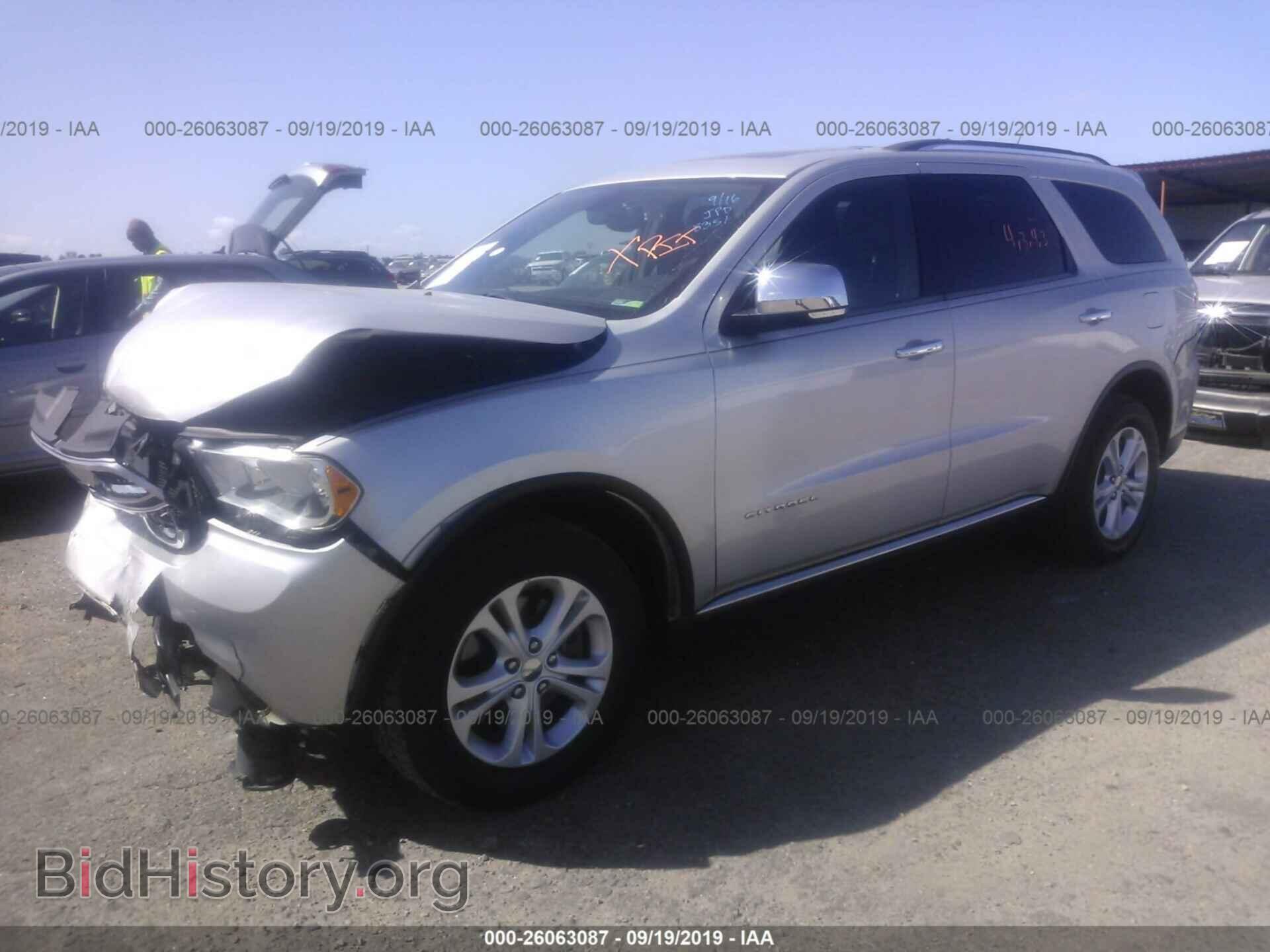 2012 DODGE DURANGO - VIN: 1C4SDJET7CC108351 - Фото 2