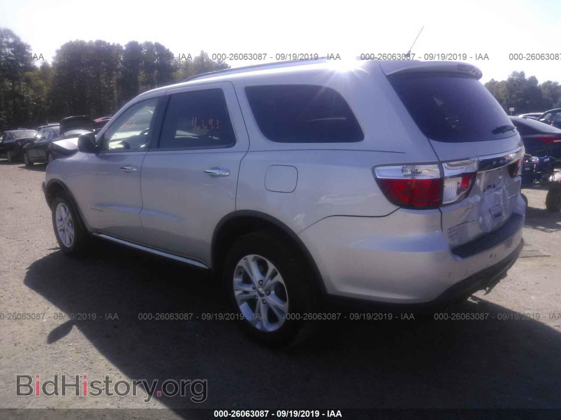 2012 DODGE DURANGO - VIN: 1C4SDJET7CC108351 - Фото 3