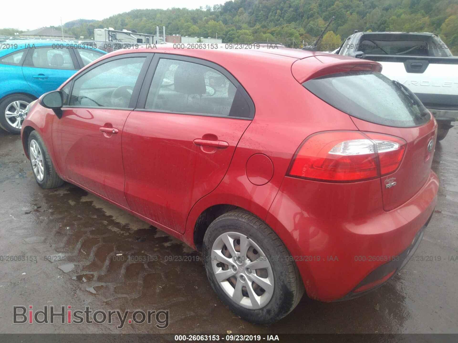 2013 KIA RIO - VIN: KNADN5A35D6145771 - Фото 3