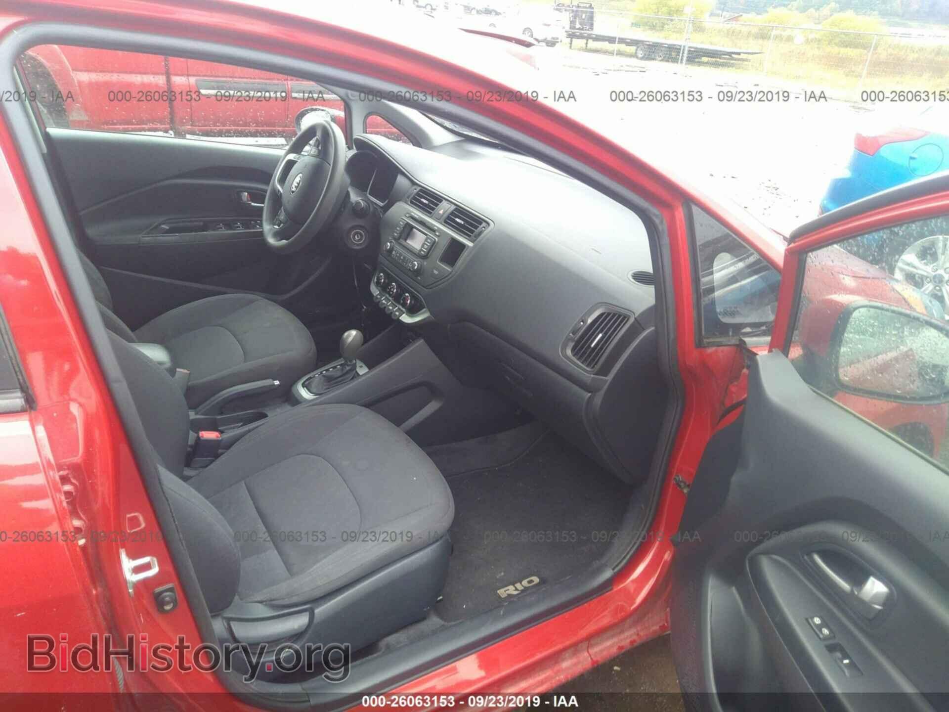 2013 KIA RIO - VIN: KNADN5A35D6145771 - Фото 5