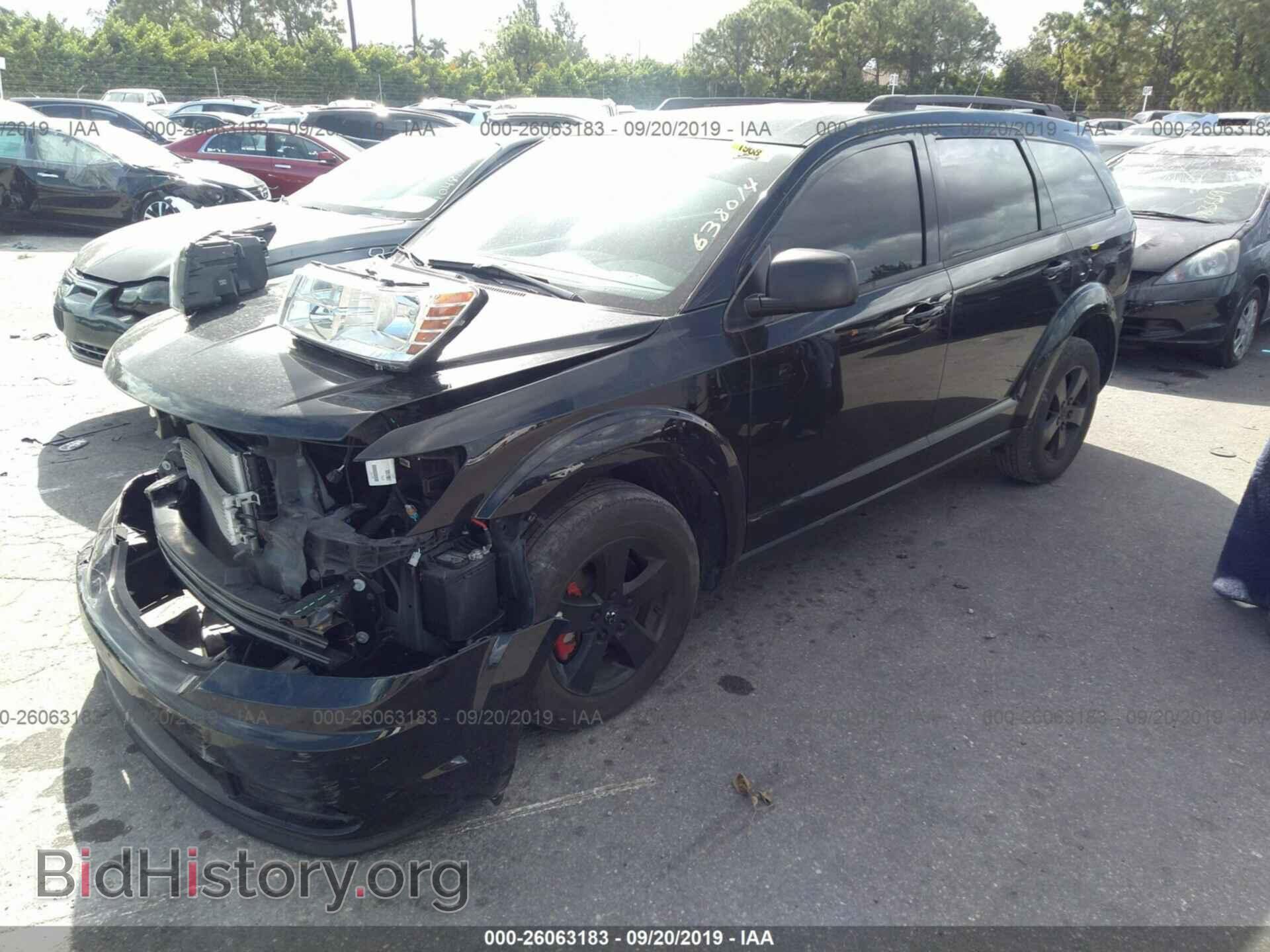 2017 DODGE JOURNEY - VIN: 3C4PDCAB6HT638014 - Фото 2
