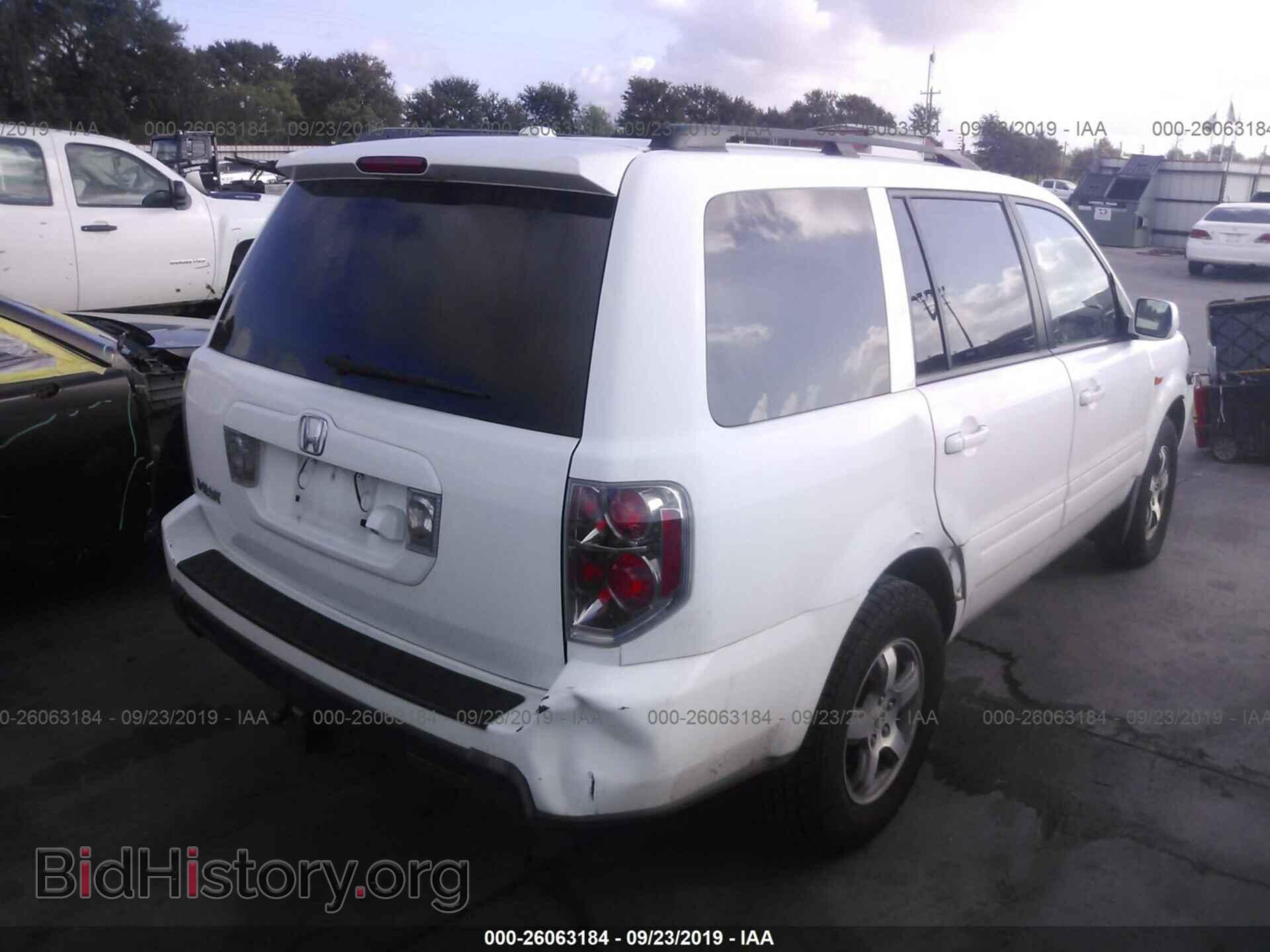 2006 HONDA PILOT - VIN: 5FNYF28756B048232 - Photo 4