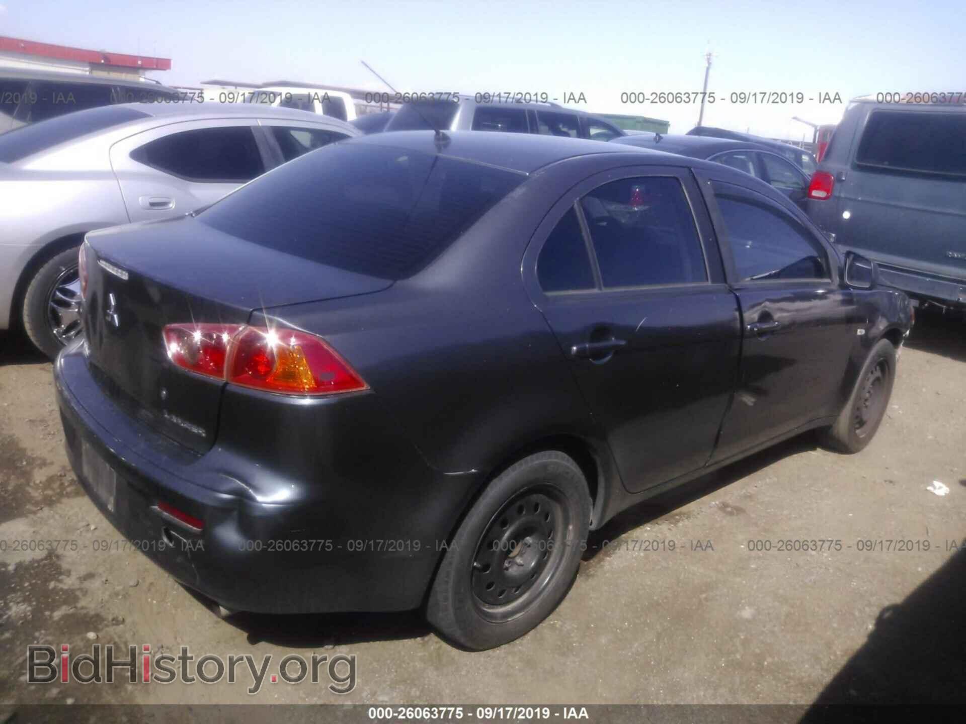 2009 MITSUBISHI LANCER - VIN: JA3AU16U89U013060 - Фото 4