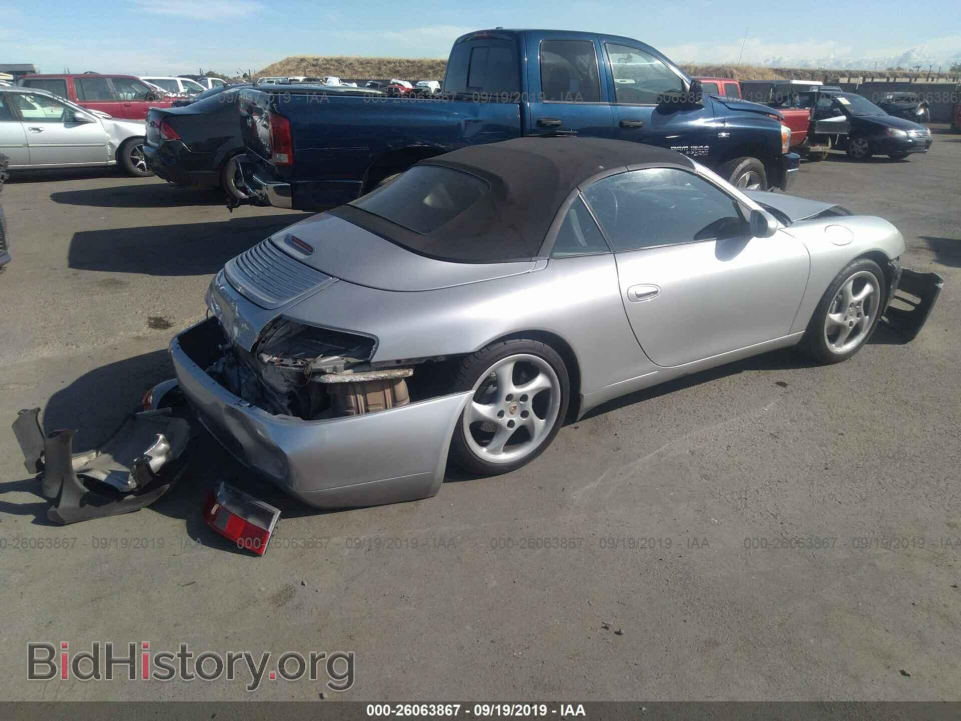 2000 PORSCHE 911 - VIN: WP0CA2994YS650487 - Фото 4