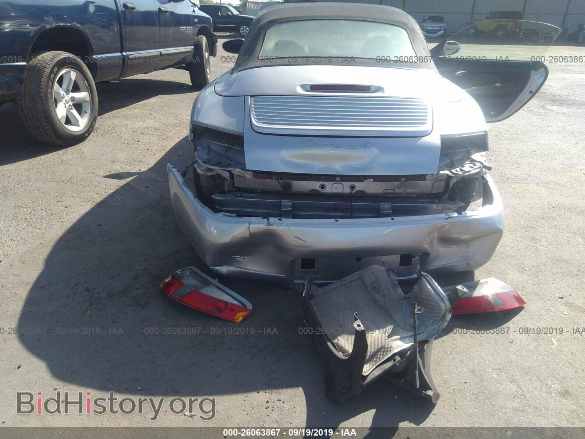 2000 PORSCHE 911 - VIN: WP0CA2994YS650487 - Фото 6