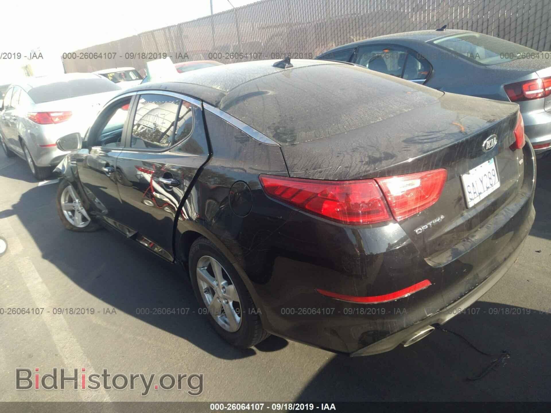 2015 KIA OPTIMA - VIN: 5XXGM4A71FG479817 - Фото 3