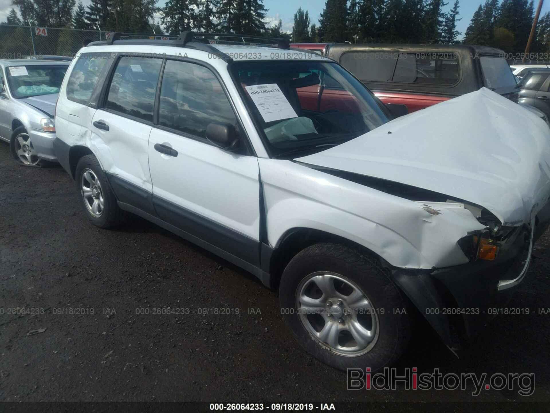 Photo JF1SG63693H727964 - SUBARU FORESTER 2003