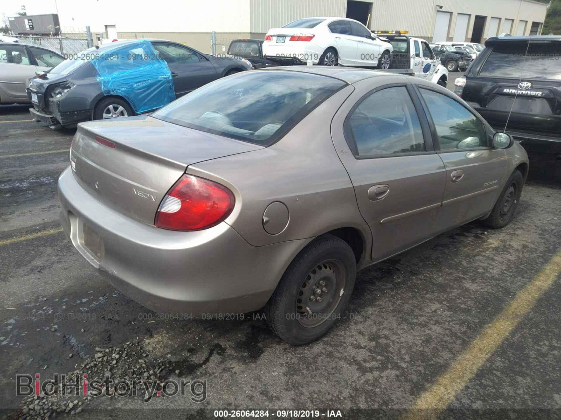 2001 DODGE NEON - VIN: 1B3ES46C51D231223 - Фото 4
