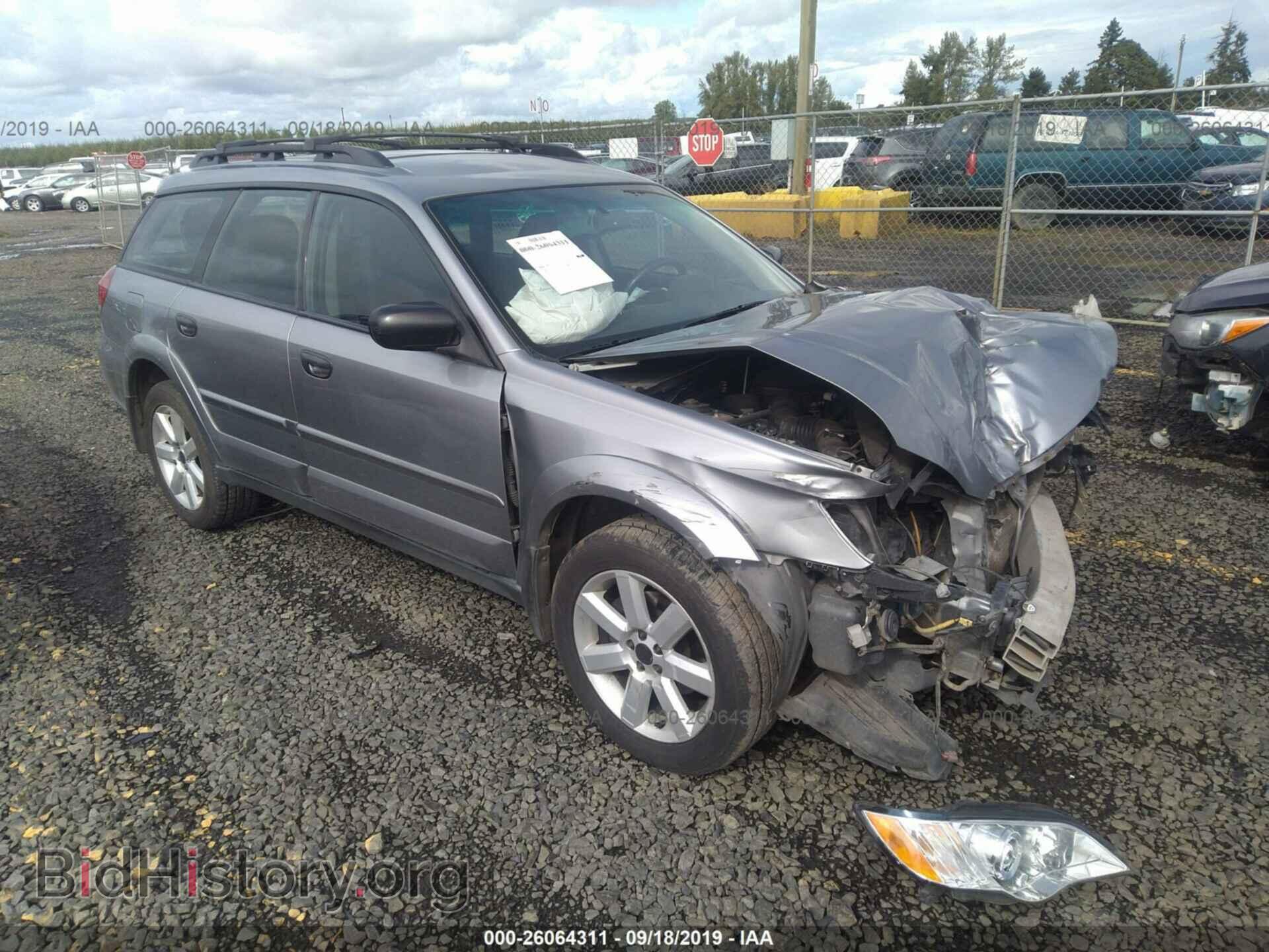 Photo 4S4BP61C597347324 - SUBARU OUTBACK 2009