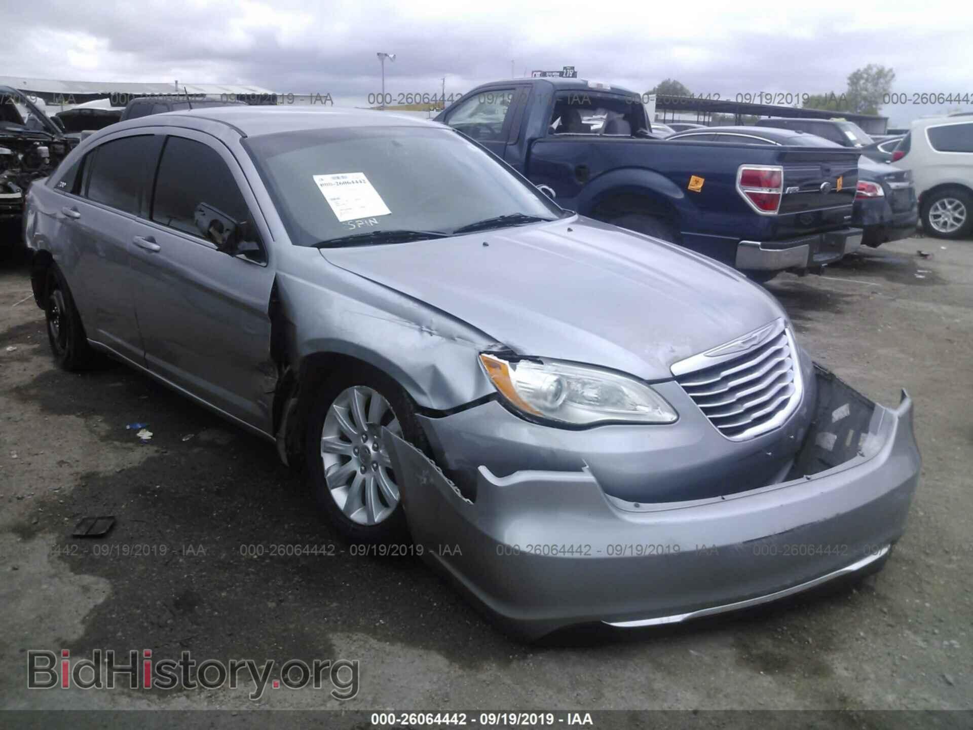 Фотография 1C3CCBBB8EN185086 - CHRYSLER 200 2014