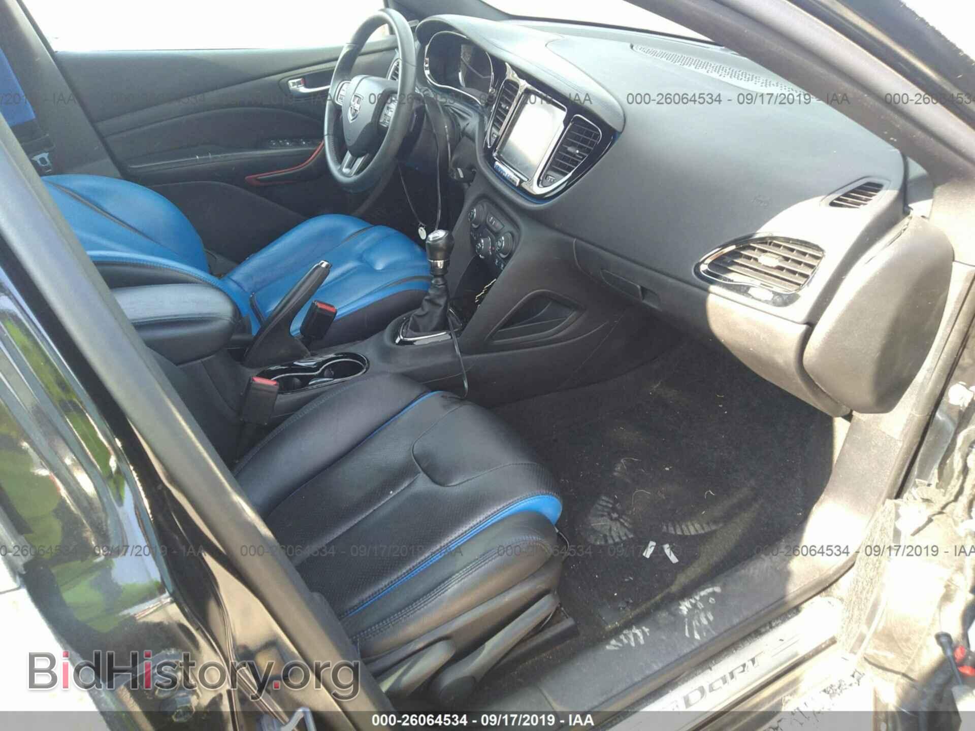 2013 DODGE DART - VIN: 1C3CDFCH5DD320827 - Фото 5
