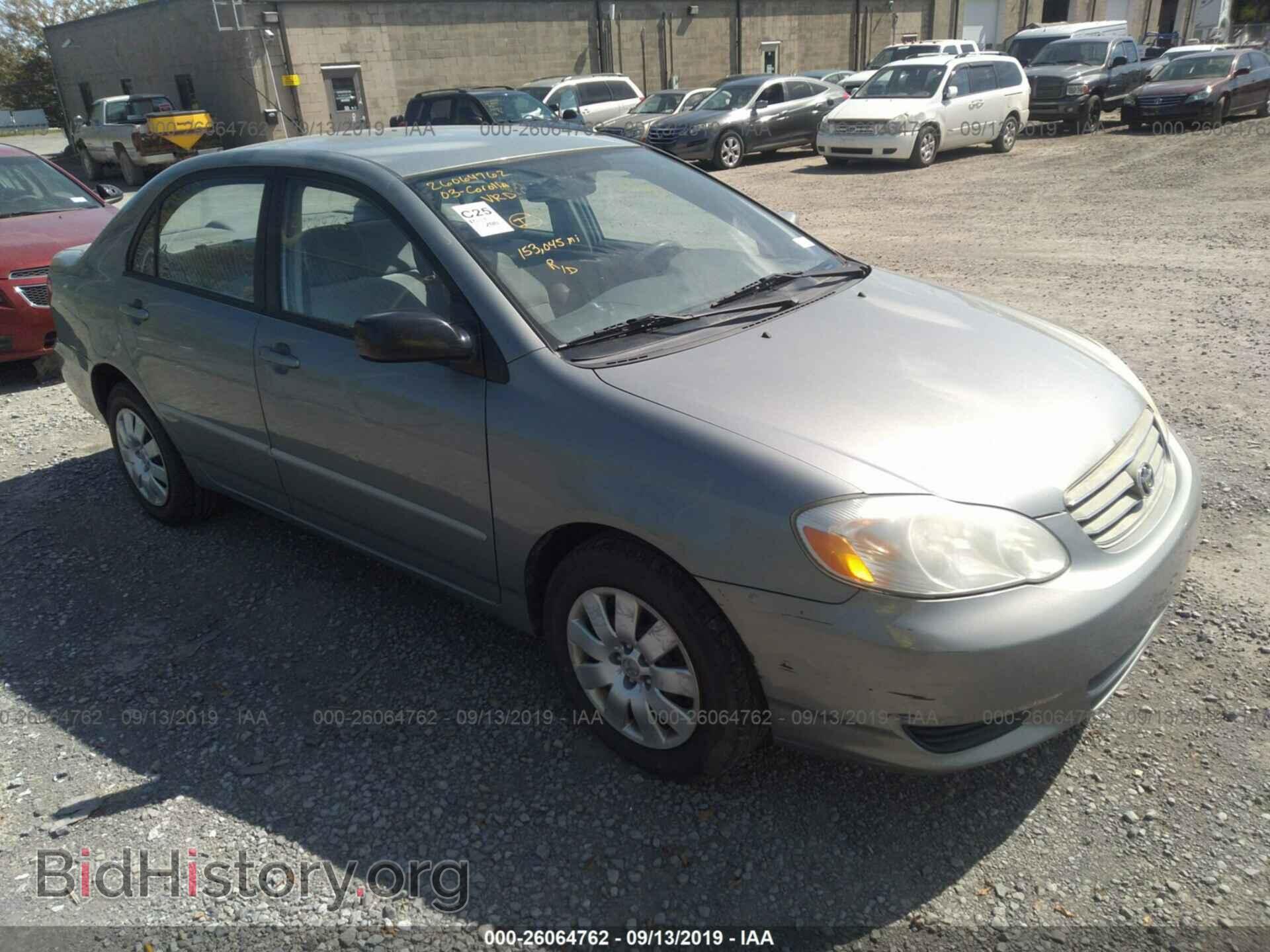 Photo 2T1BR32E23C064401 - TOYOTA COROLLA 2003