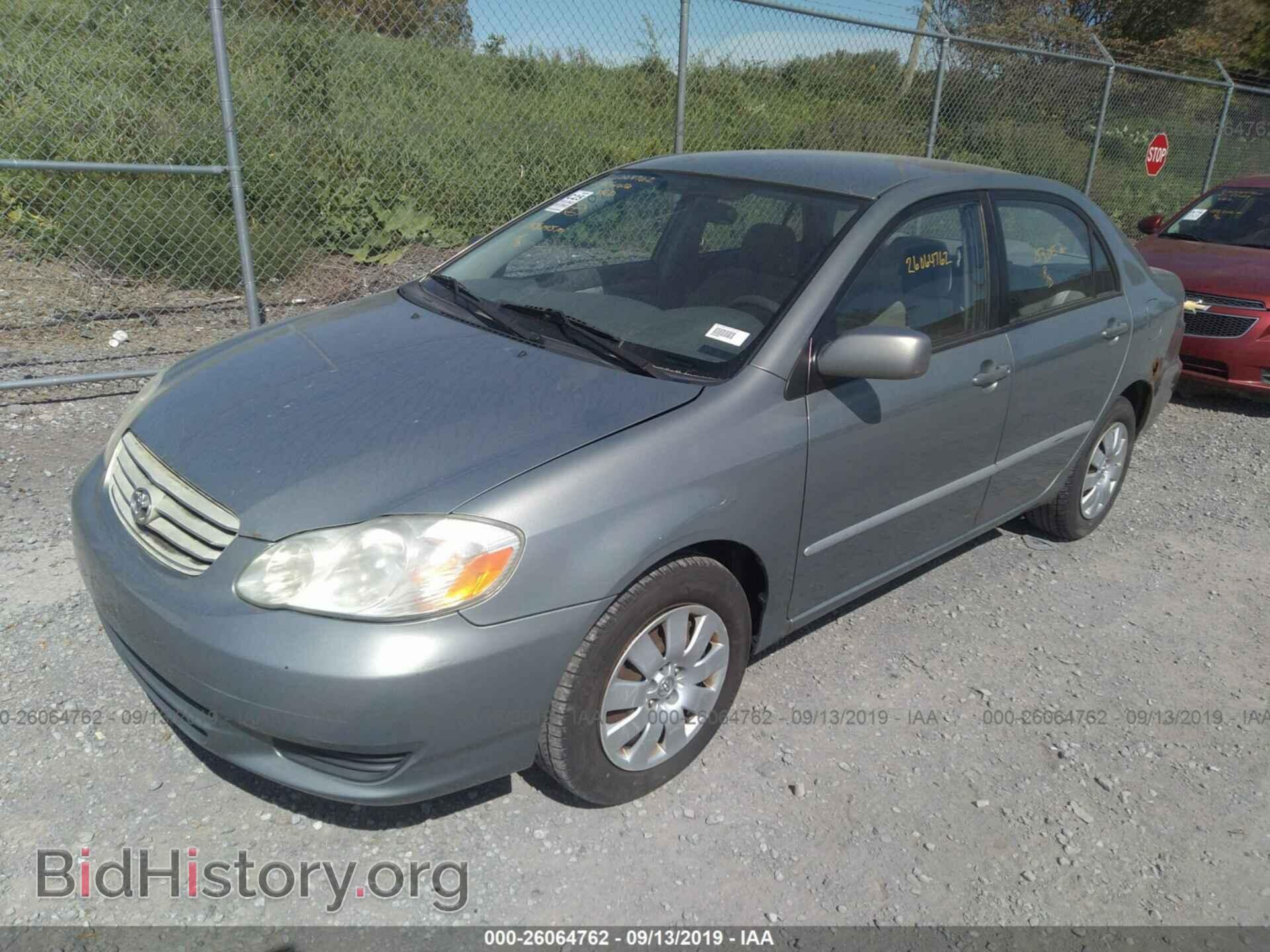 2003 TOYOTA COROLLA - VIN: 2T1BR32E23C064401 - Photo 2