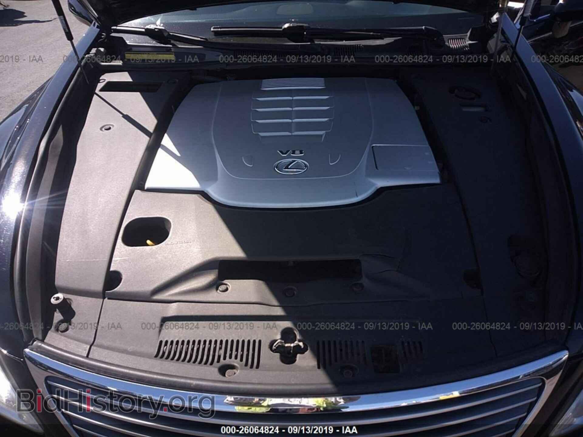 2007 LEXUS LS - VIN: JTHBL46F675018498 - Фото 10