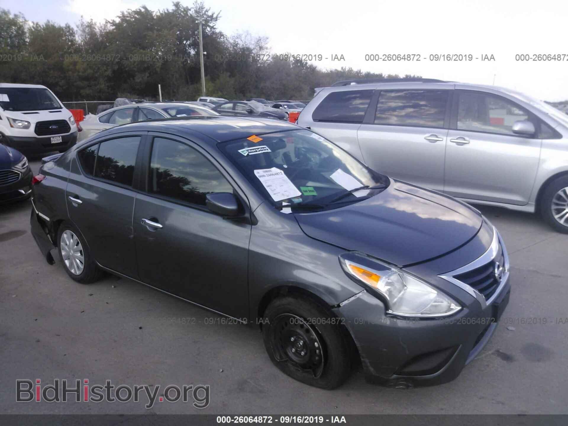 Фотография 3N1CN7AP3KL875830 - NISSAN VERSA 2019
