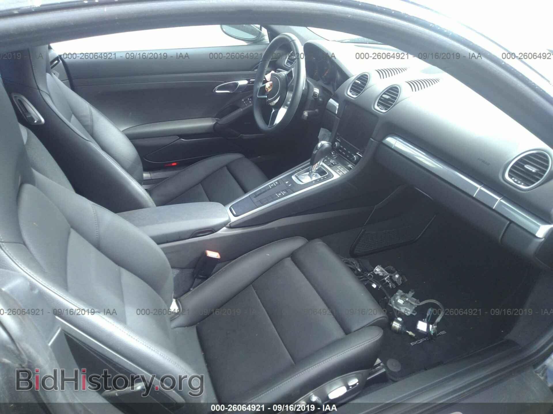 2018 PORSCHE CAYMAN - VIN: WP0AA2A85JK260210 - Фото 5
