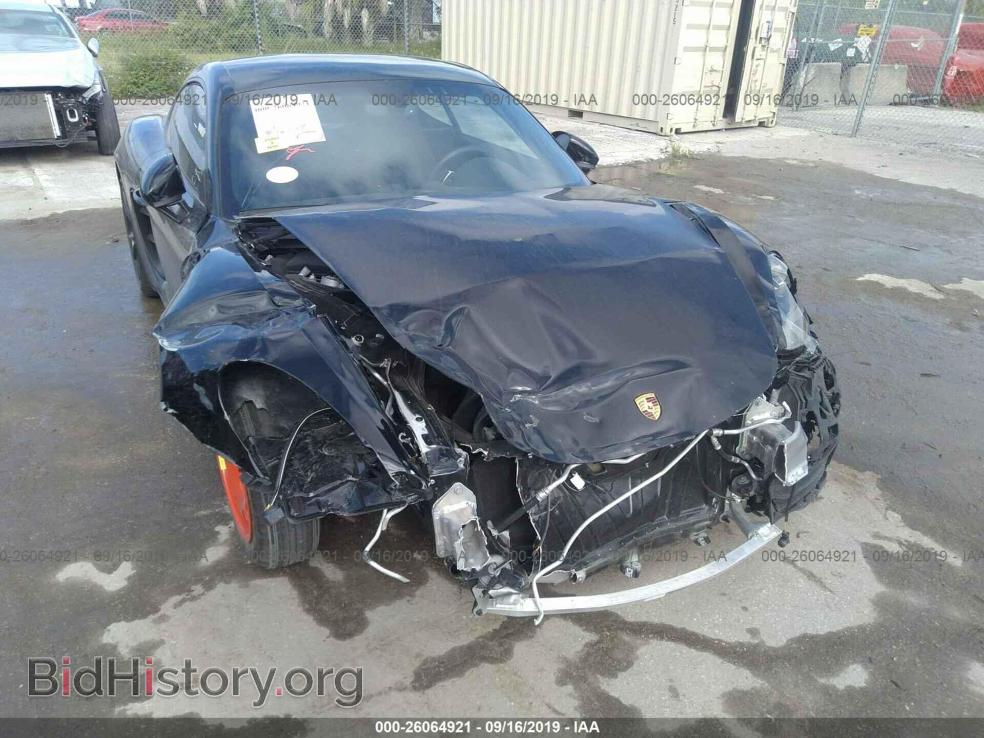 2018 PORSCHE CAYMAN - VIN: WP0AA2A85JK260210 - Фото 6