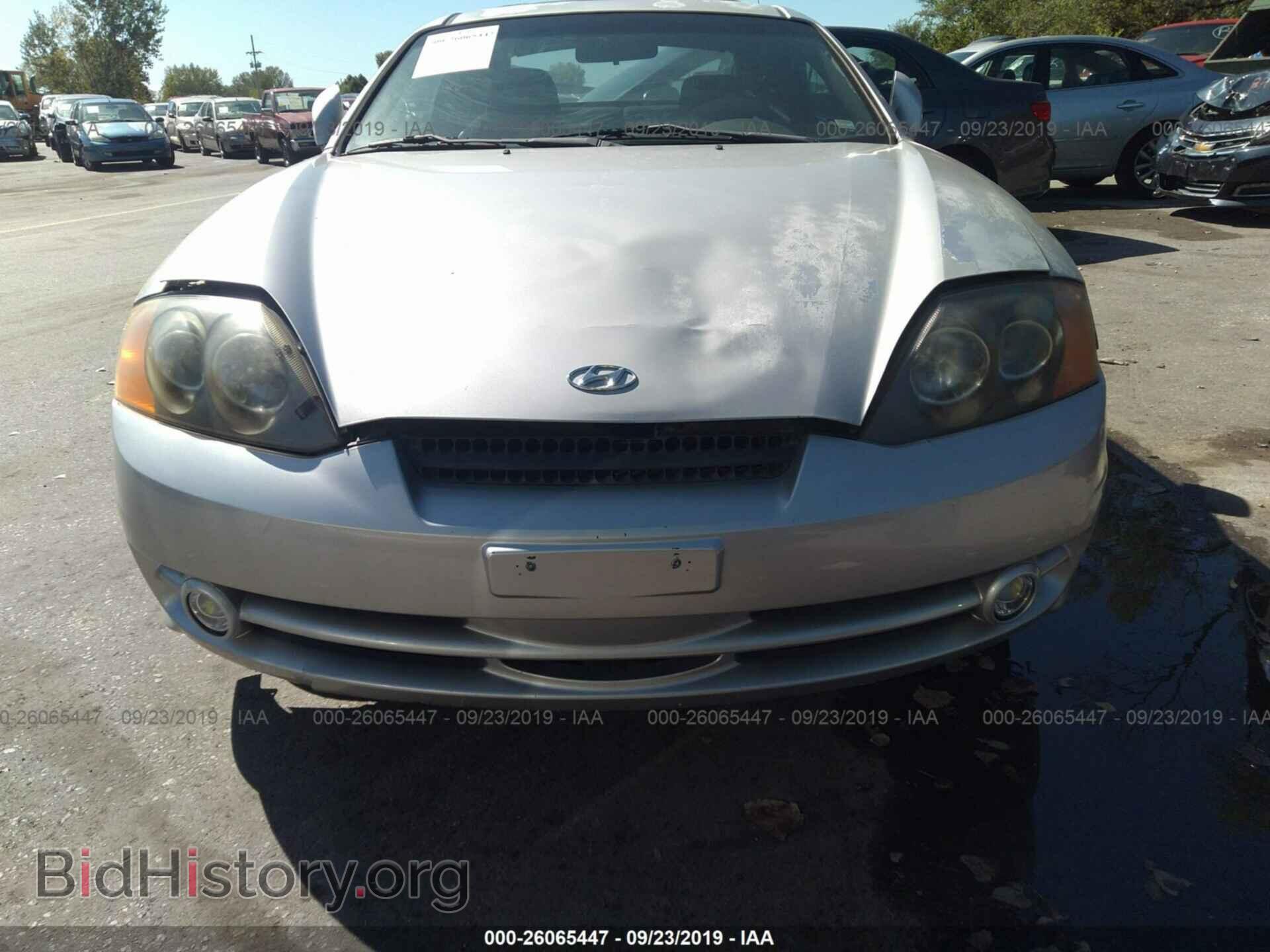 2003 HYUNDAI TIBURON - VIN: KMHHM65D03U060164 - Фото 6