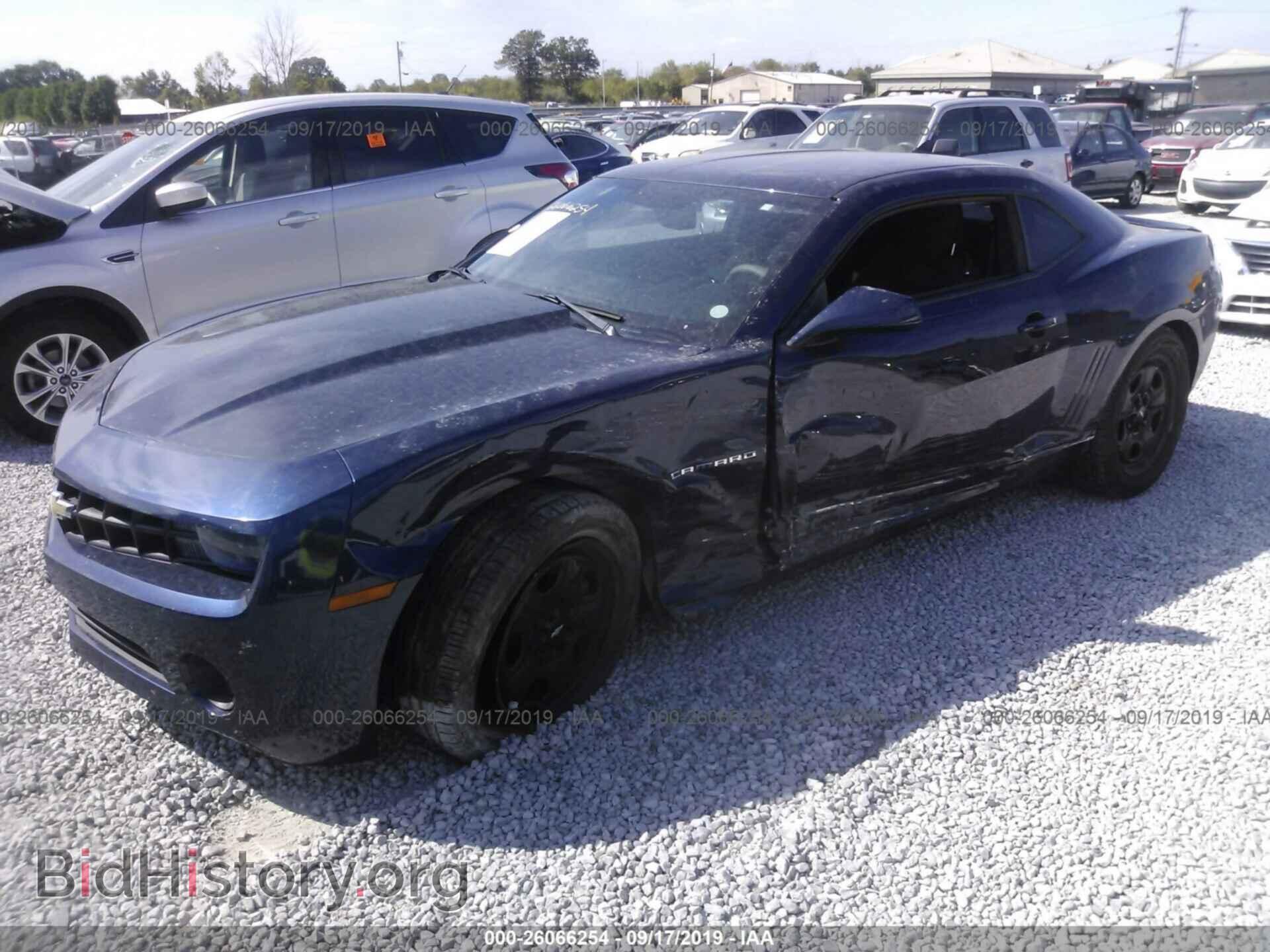 2012 CHEVROLET CAMARO - VIN: 2G1FA1E39C9201818 - Фото 2