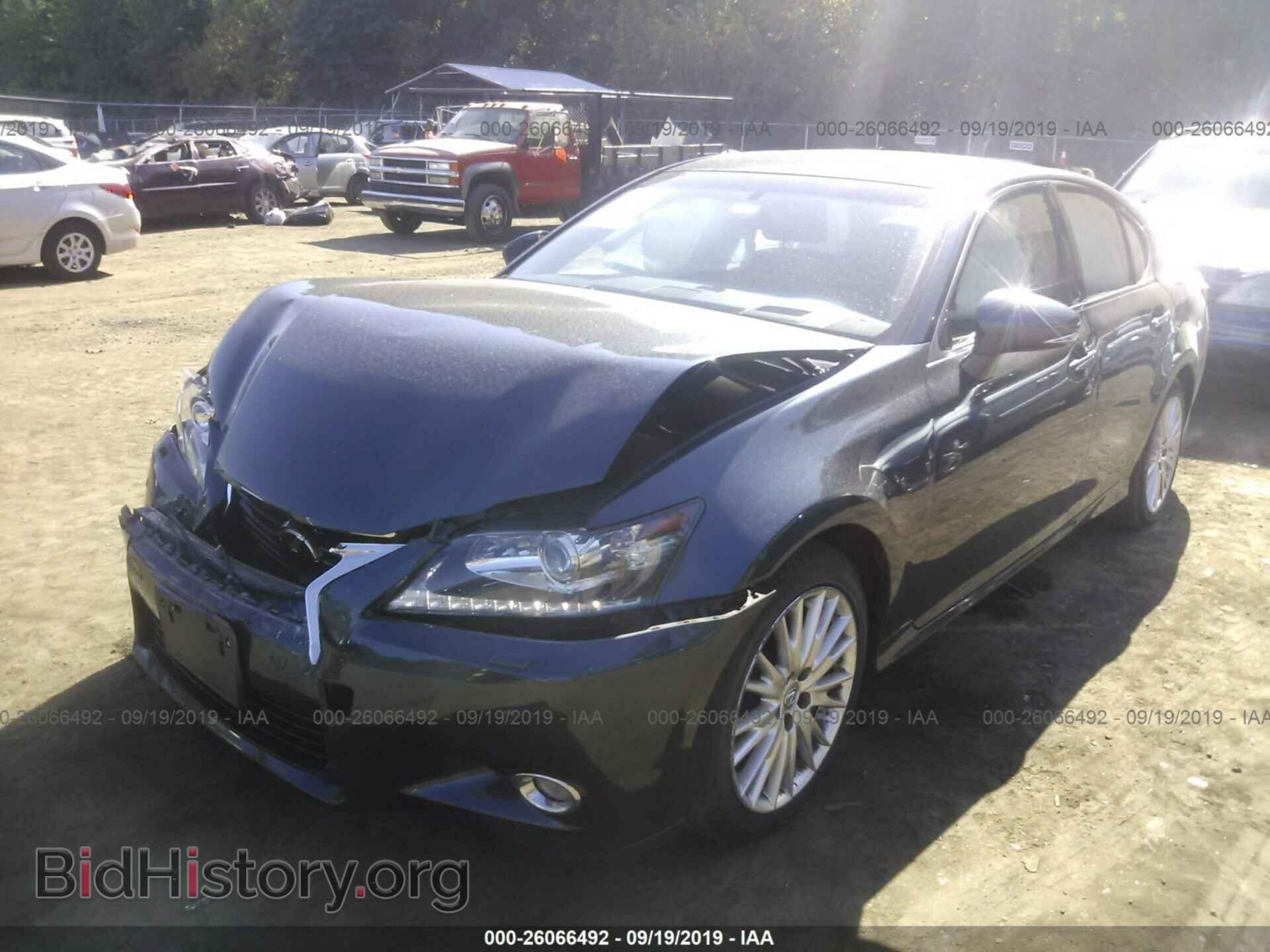 2013 LEXUS GS - VIN: JTHCE1BL2D5006692 - Фото 2