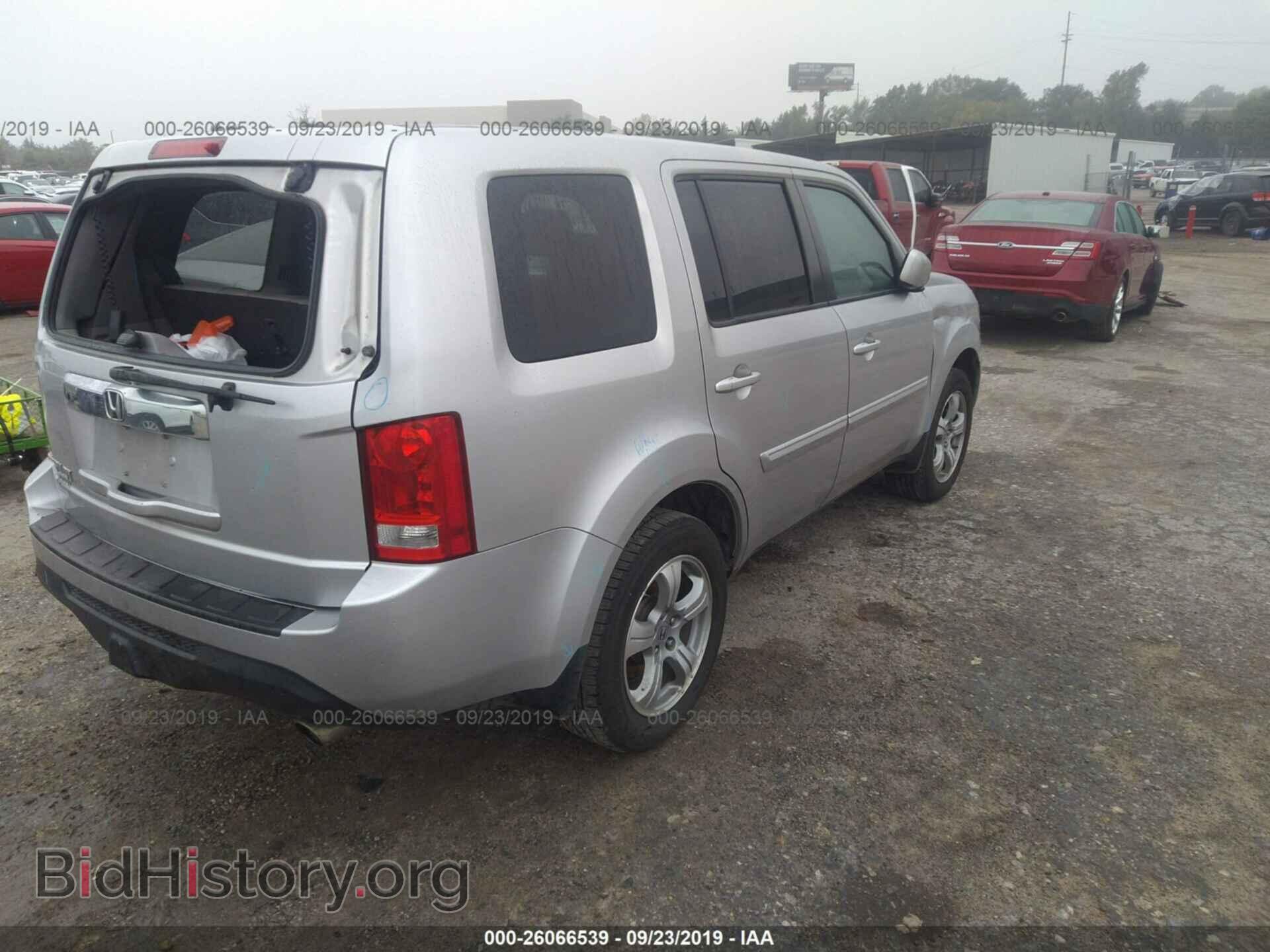 2013 HONDA PILOT - VIN: 5FNYF3H60DB025449 - Фото 4