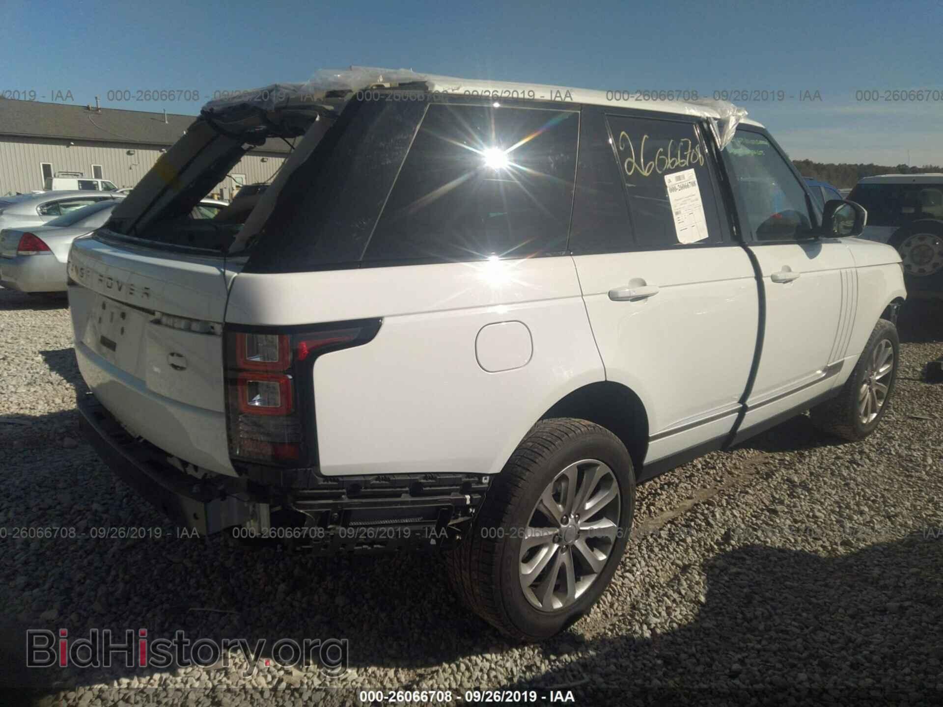 2016 LAND ROVER RANGE ROVER - VIN: SALGS2KF4GA243376 - Фото 4