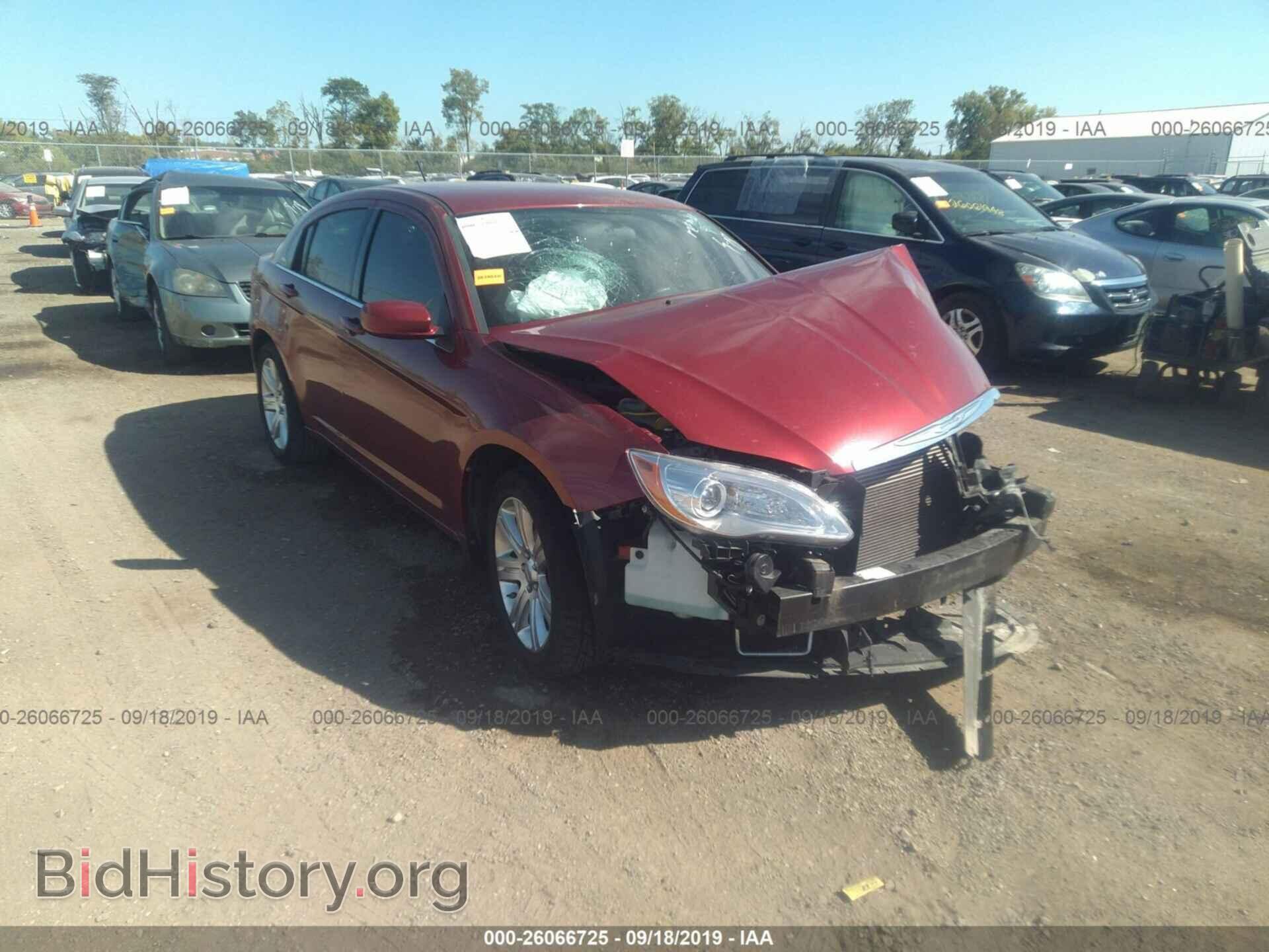 Фотография 1C3CCBBB5DN764132 - CHRYSLER 200 2013