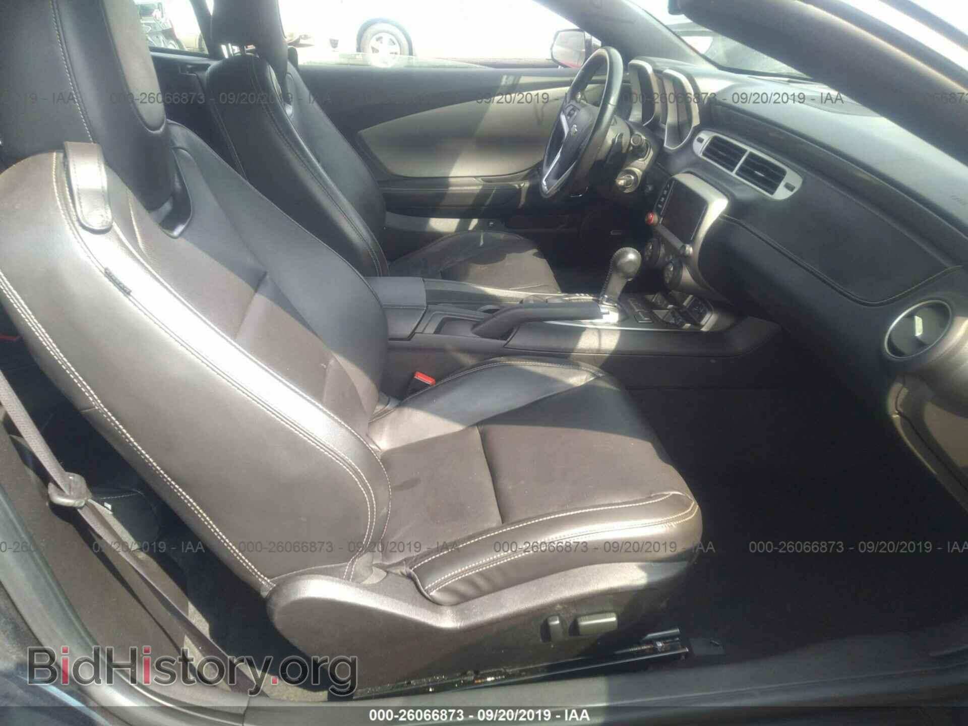 2013 CHEVROLET CAMARO - VIN: 2G1FC3D35D9207902 - Фото 5