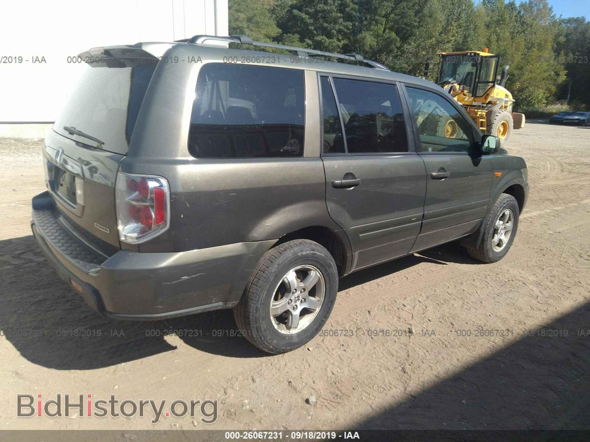 2006 HONDA PILOT - VIN: 2HKYF18466H527809 - Фото 4