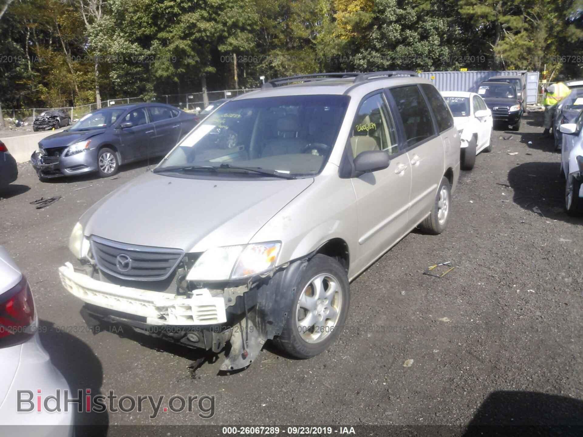 2000 MAZDA MPV - VIN: JM3LW28G5Y0139651 - Фото 2