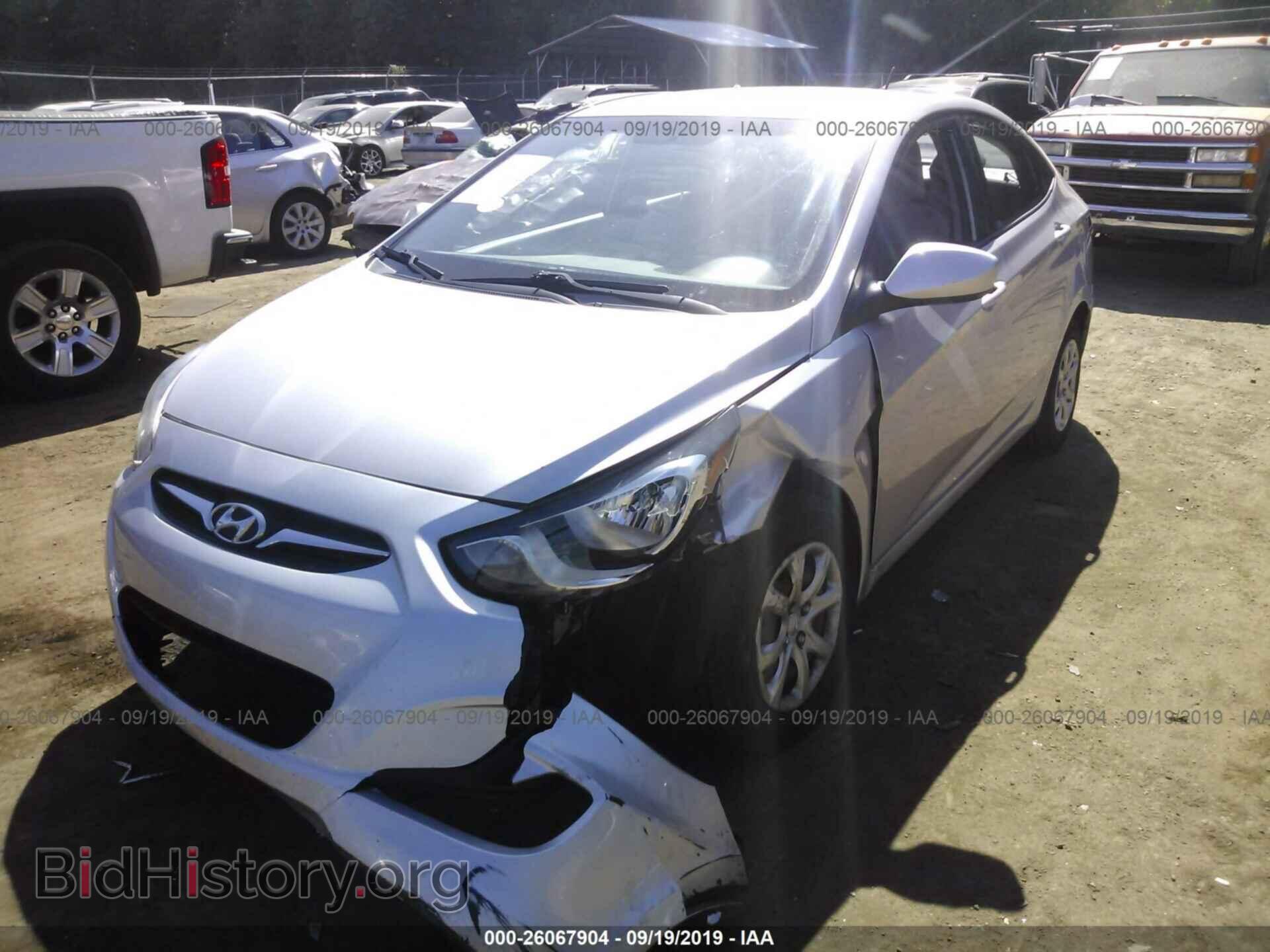 2013 HYUNDAI ACCENT - VIN: KMHCT4AE3DU496220 - Фото 6