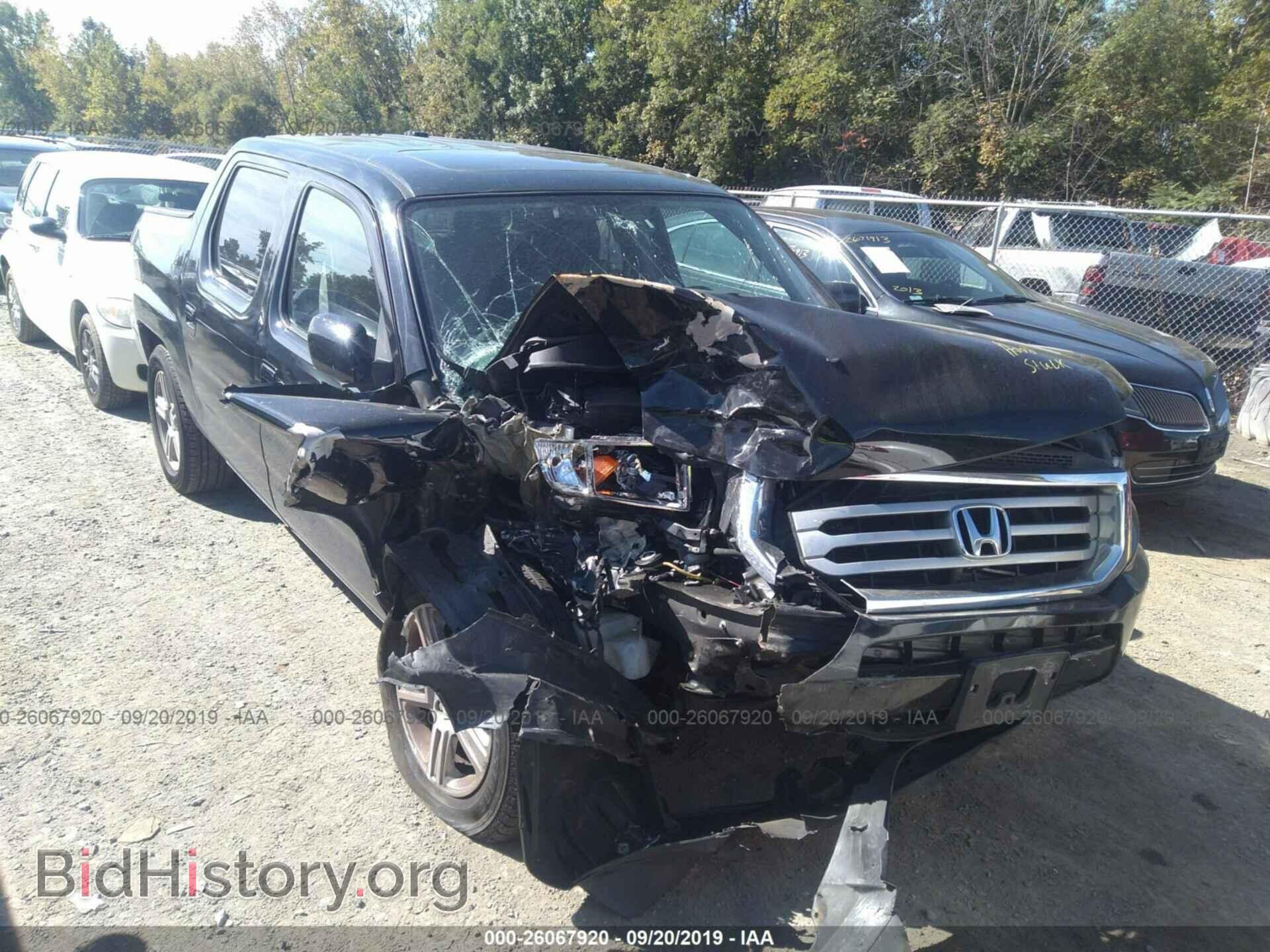 Фотография 5FPYK1F53DB001471 - HONDA RIDGELINE 2013