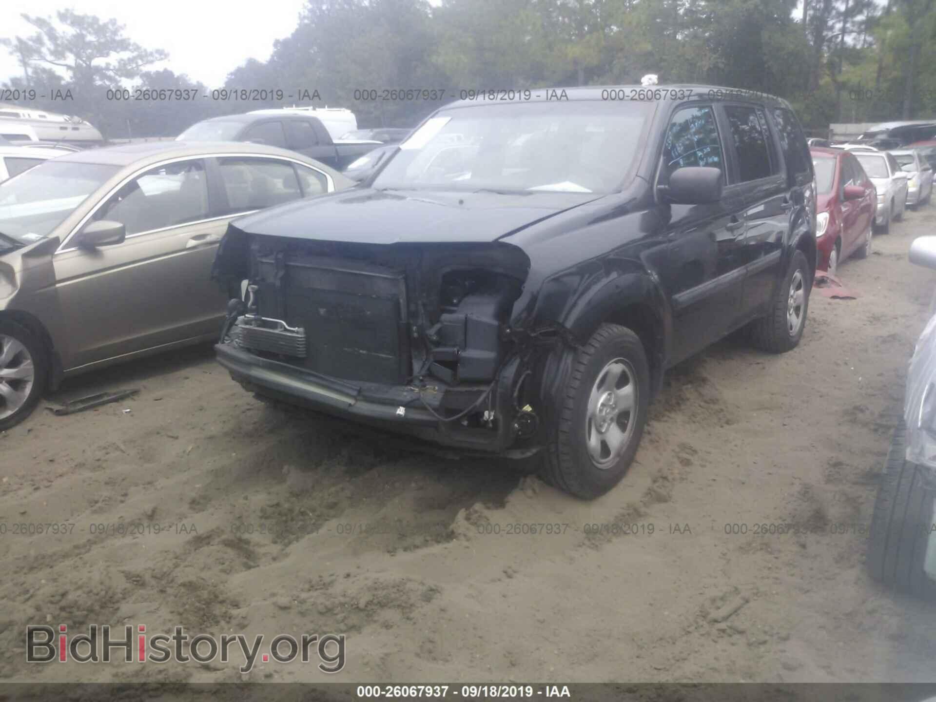 2011 HONDA PILOT - VIN: 5FNYF3H23BB008543 - Фото 2