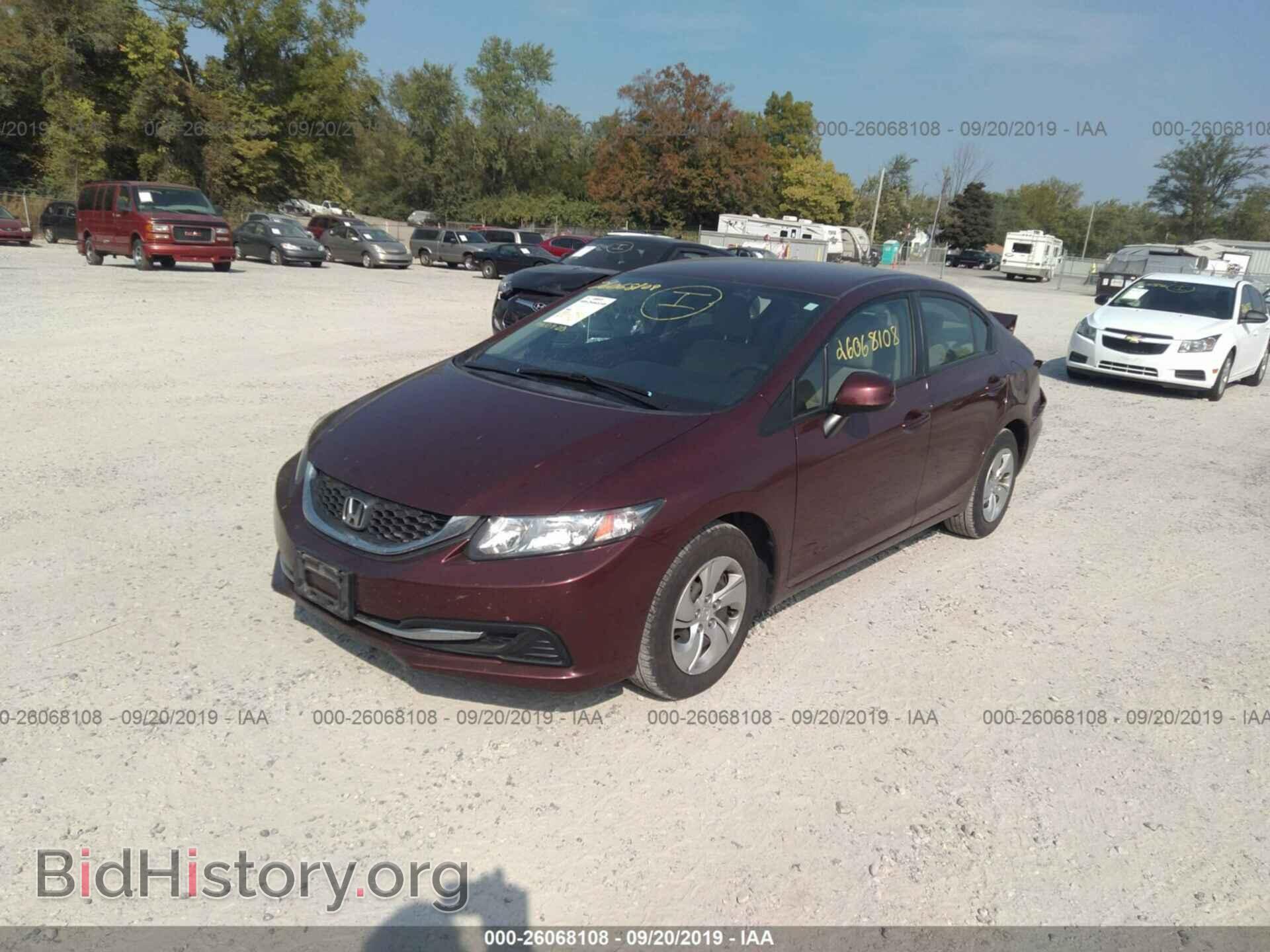 2013 HONDA CIVIC - VIN: 19XFB2F53DE027001 - Фото 2