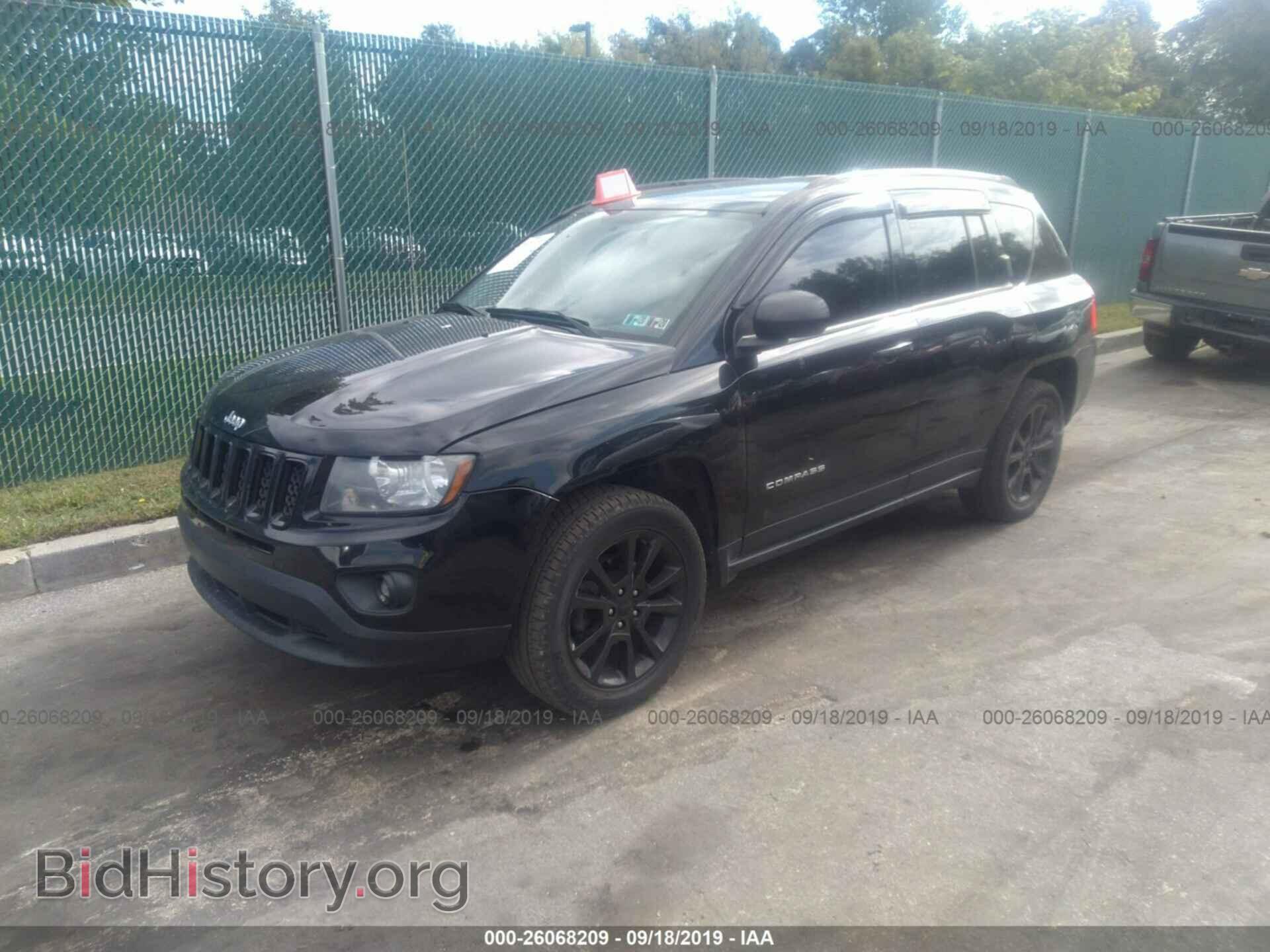 2013 JEEP COMPASS - VIN: 1C4NJDEB8DD236236 - Фото 2