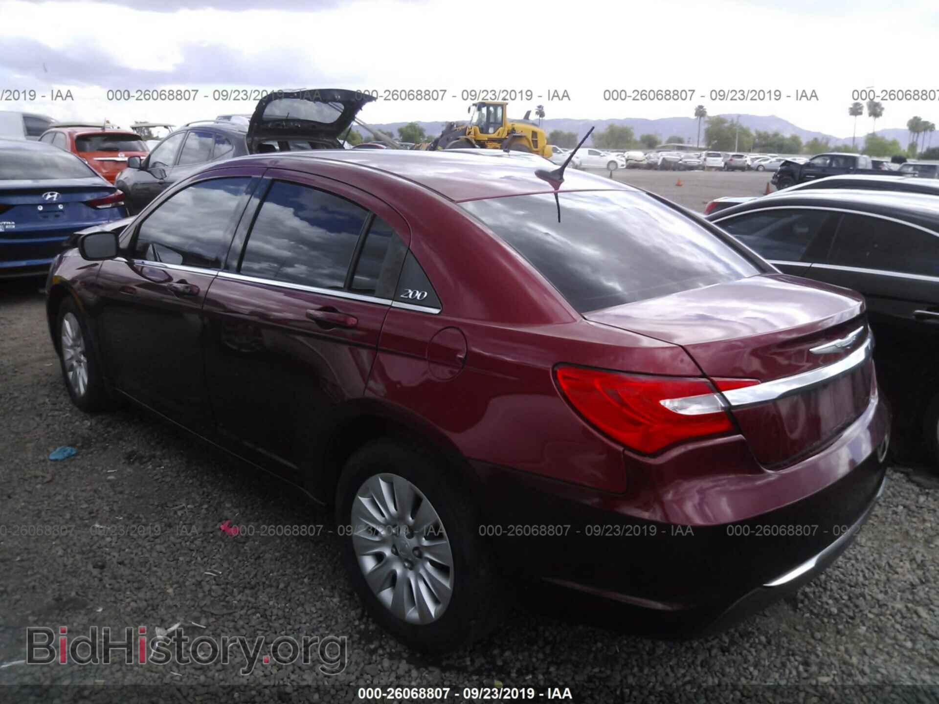 2014 CHRYSLER 200 - VIN: 1C3CCBAB3EN210820 - Фото 3