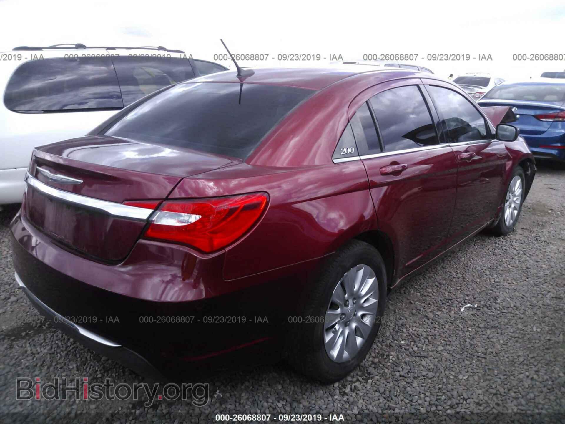 2014 CHRYSLER 200 - VIN: 1C3CCBAB3EN210820 - Фото 4