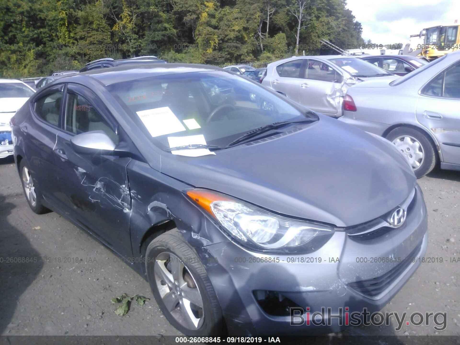 Фотография 5NPDH4AE4CH093897 - HYUNDAI ELANTRA 2012