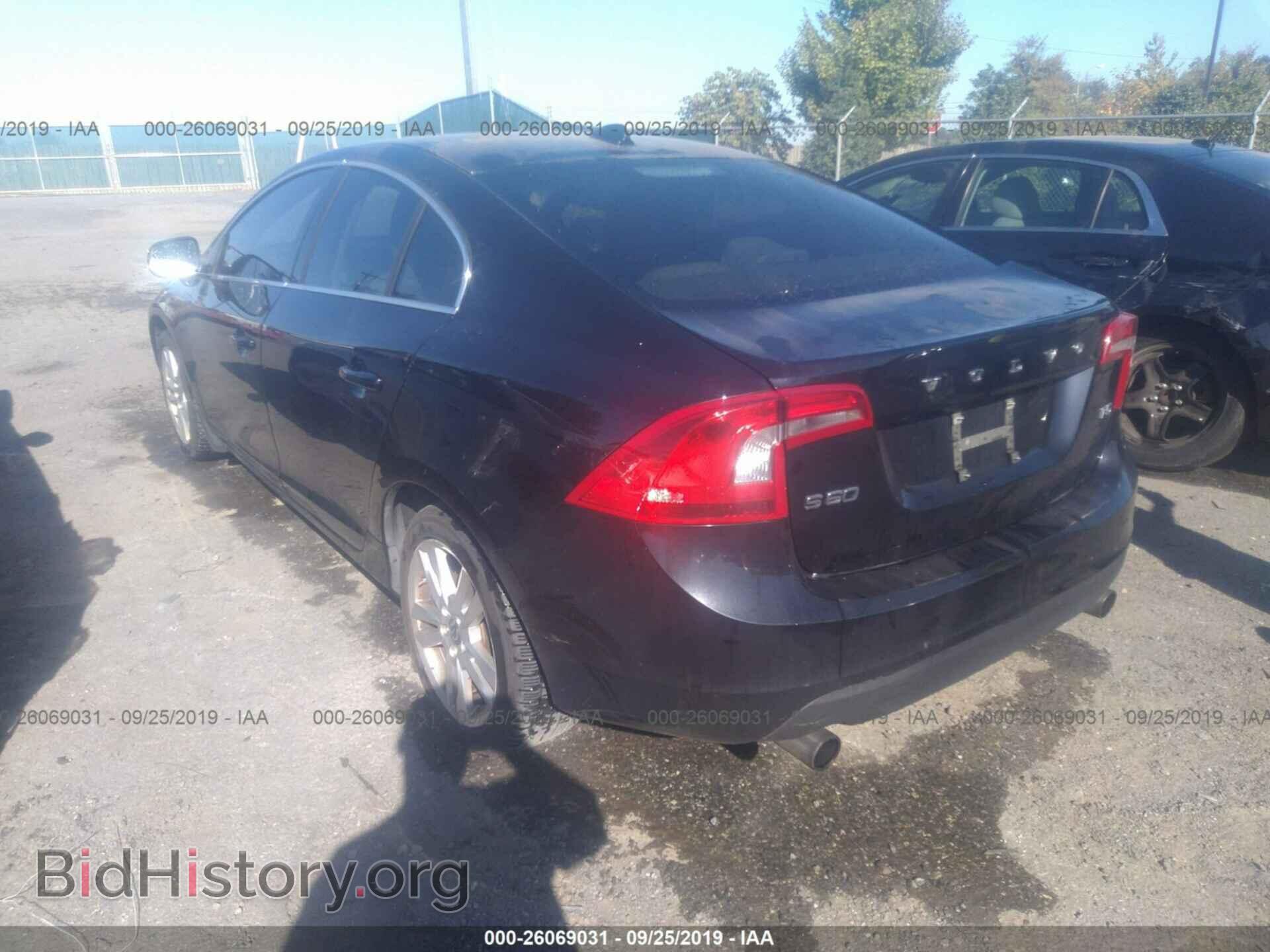 2012 VOLVO S60 - VIN: YV1622FS1C2109823 - Фото 3