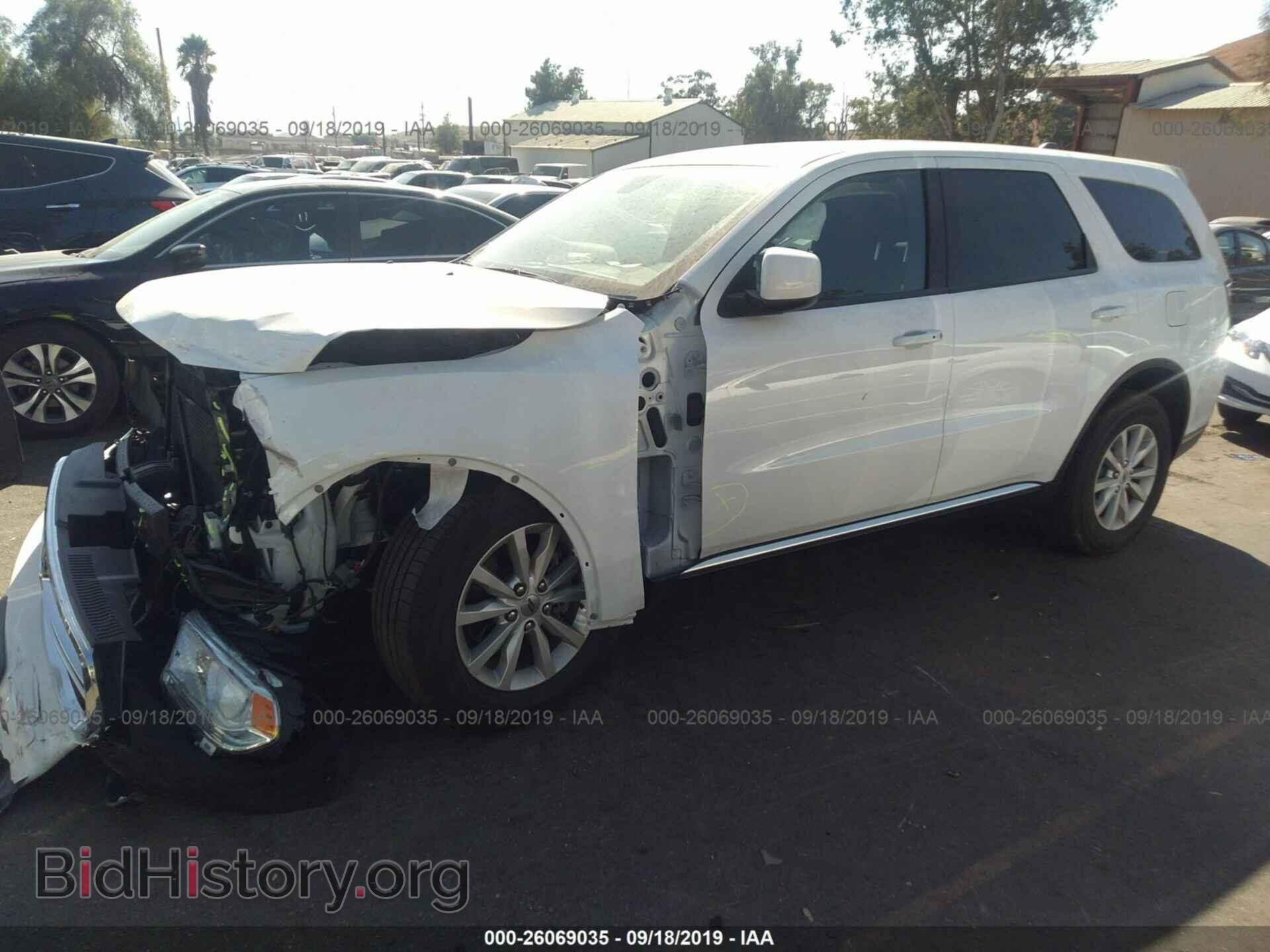 2019 DODGE DURANGO - VIN: 1C4RDHAG3KC616816 - Фото 2