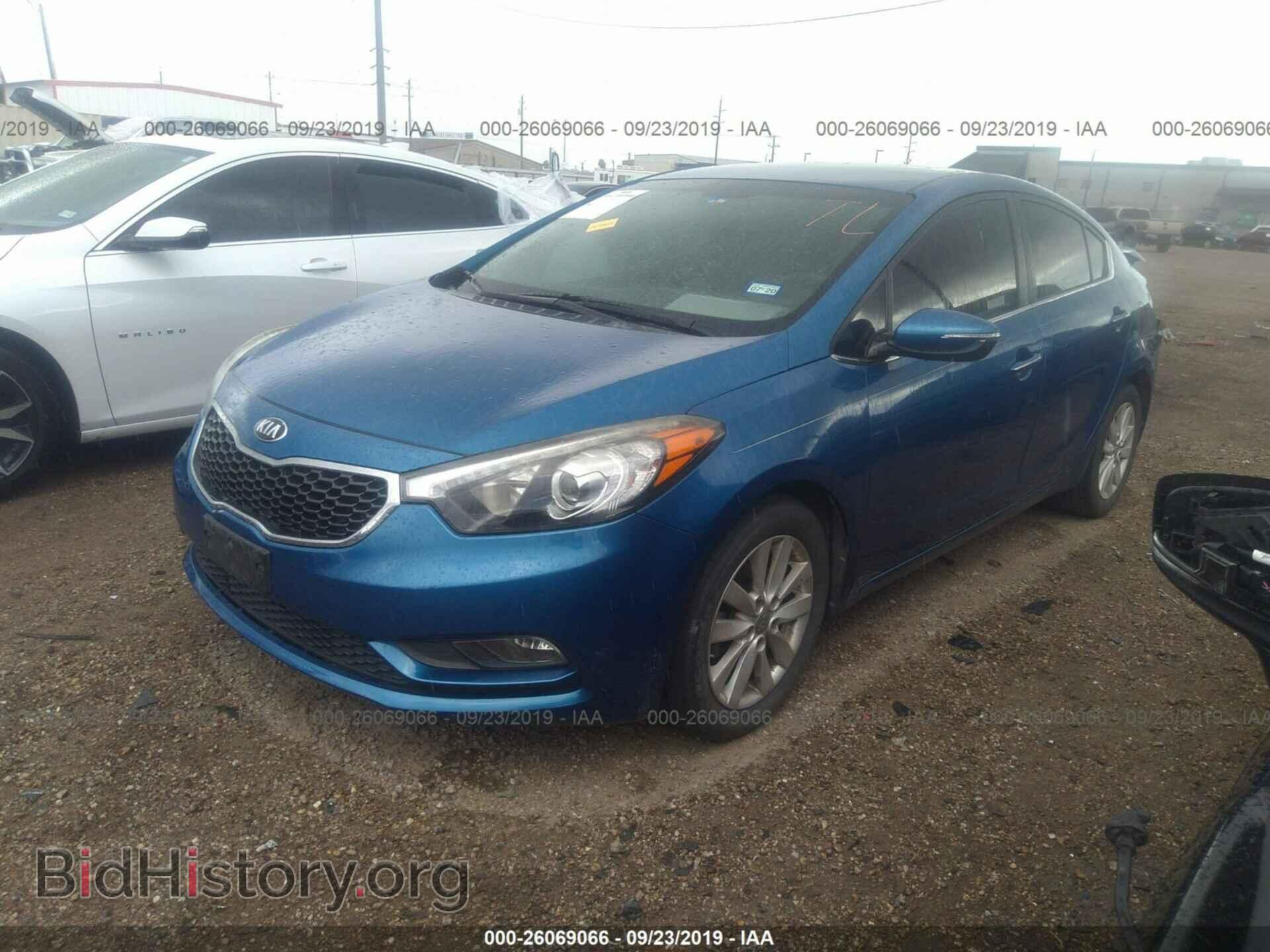 2014 KIA FORTE - VIN: KNAFX4A87E5089252 - Фото 2