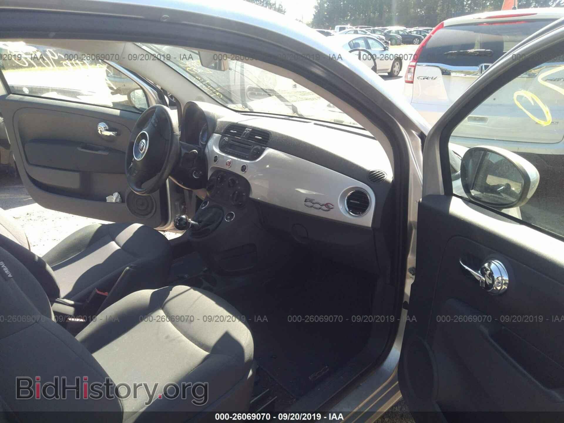 2012 FIAT 500 - VIN: 3C3CFFDR5CT122971 - Фото 5