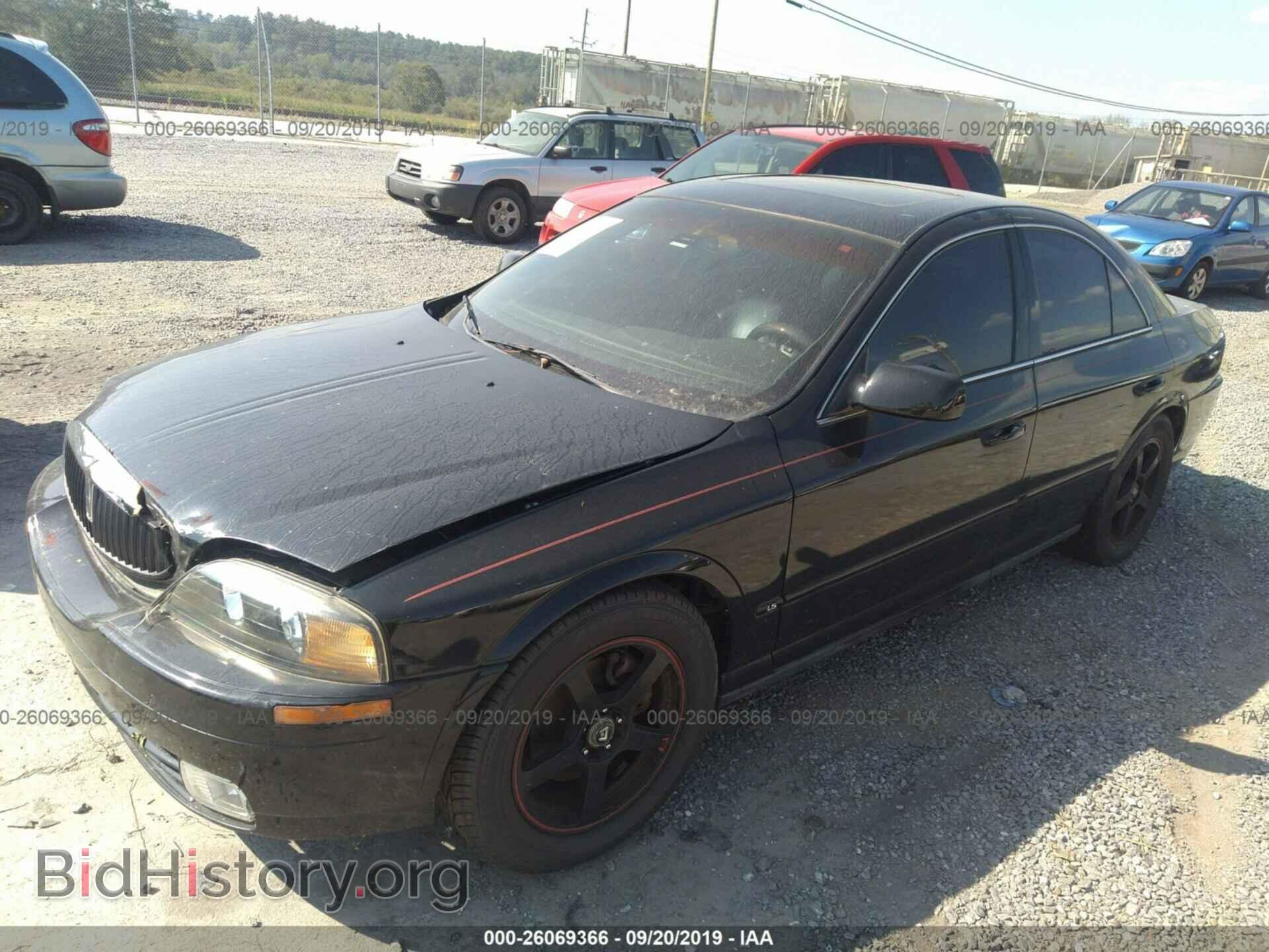 2000 LINCOLN LS - VIN: 1LNHM87A9YY872125 - Фото 2