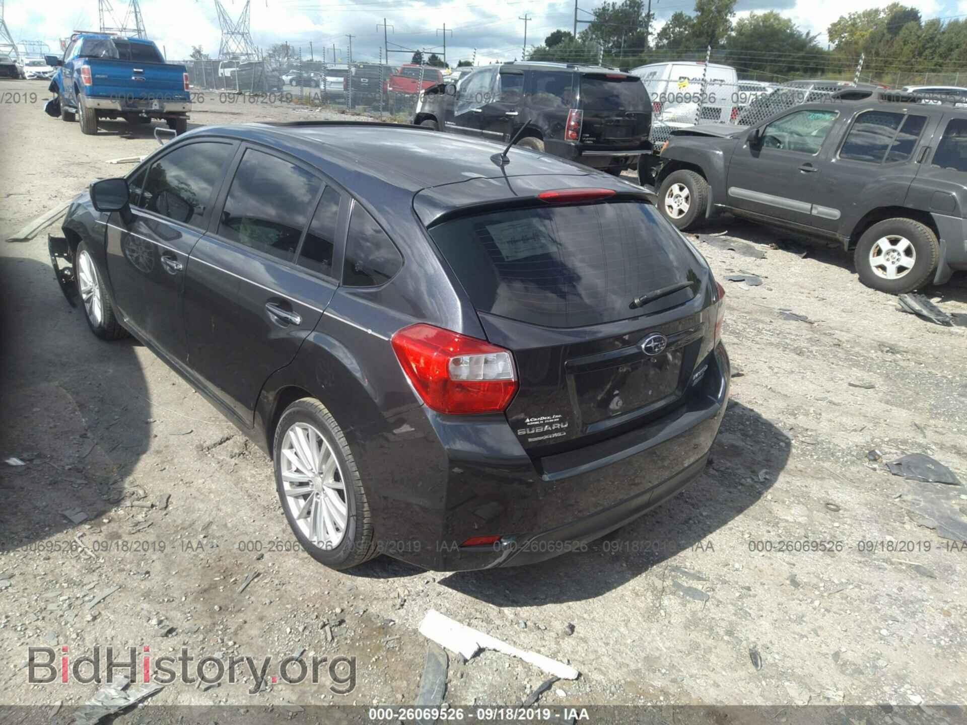 2012 SUBARU IMPREZA - VIN: JF1GPAH64CH234467 - Фото 3