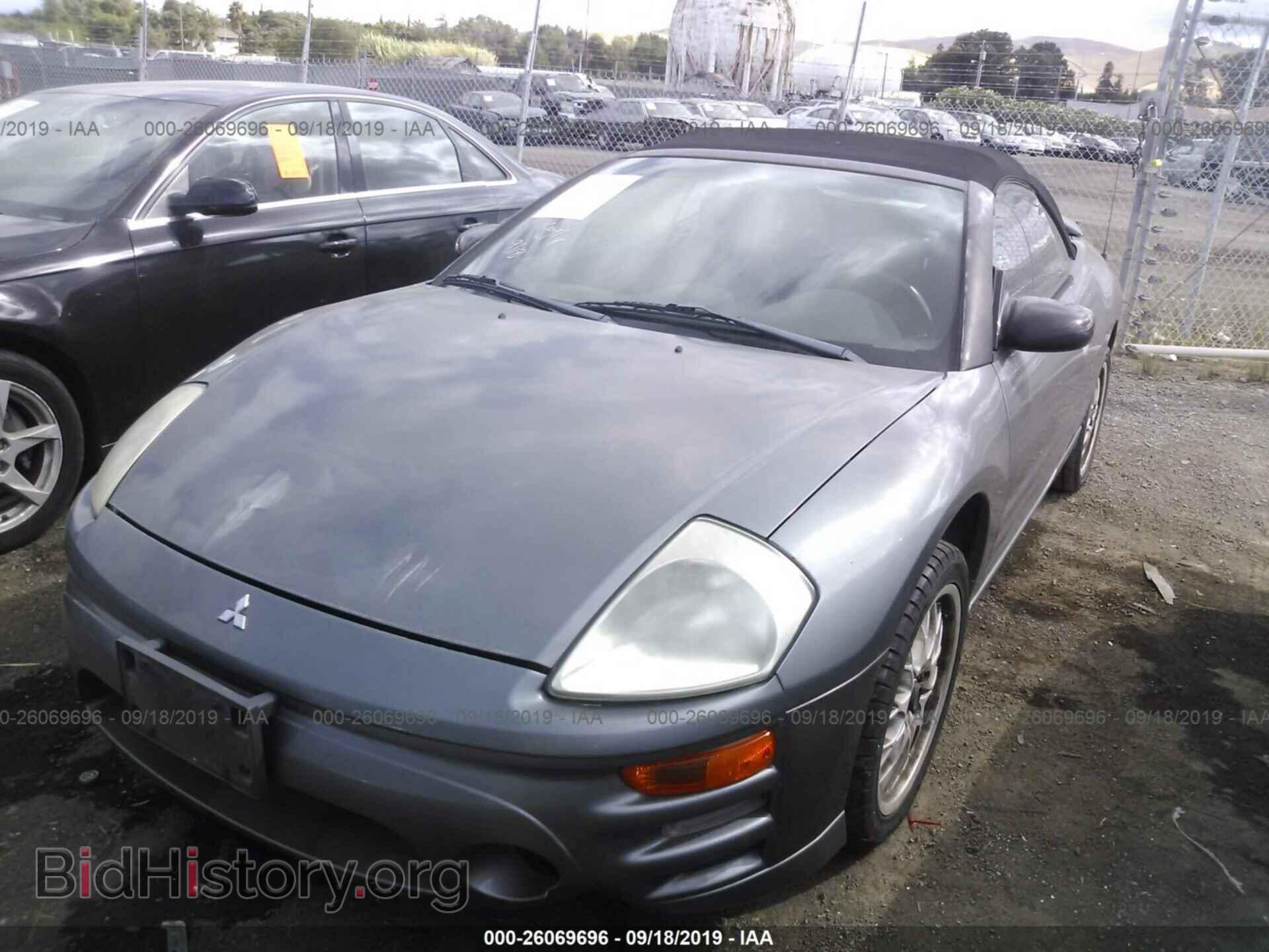2003 MITSUBISHI ECLIPSE - VIN: 4A3AE45G53E167607 - Photo 2