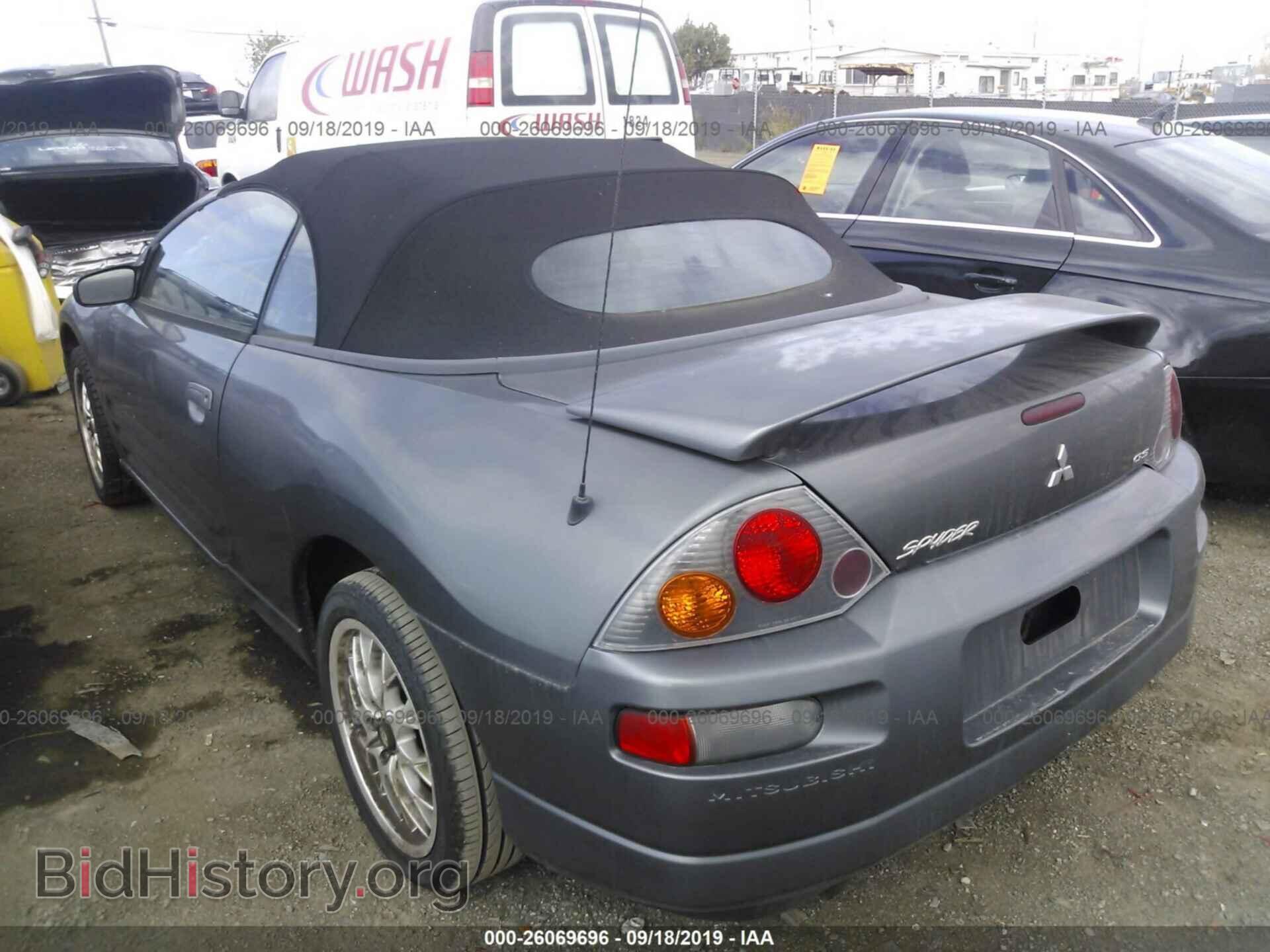 2003 MITSUBISHI ECLIPSE - VIN: 4A3AE45G53E167607 - Photo 3