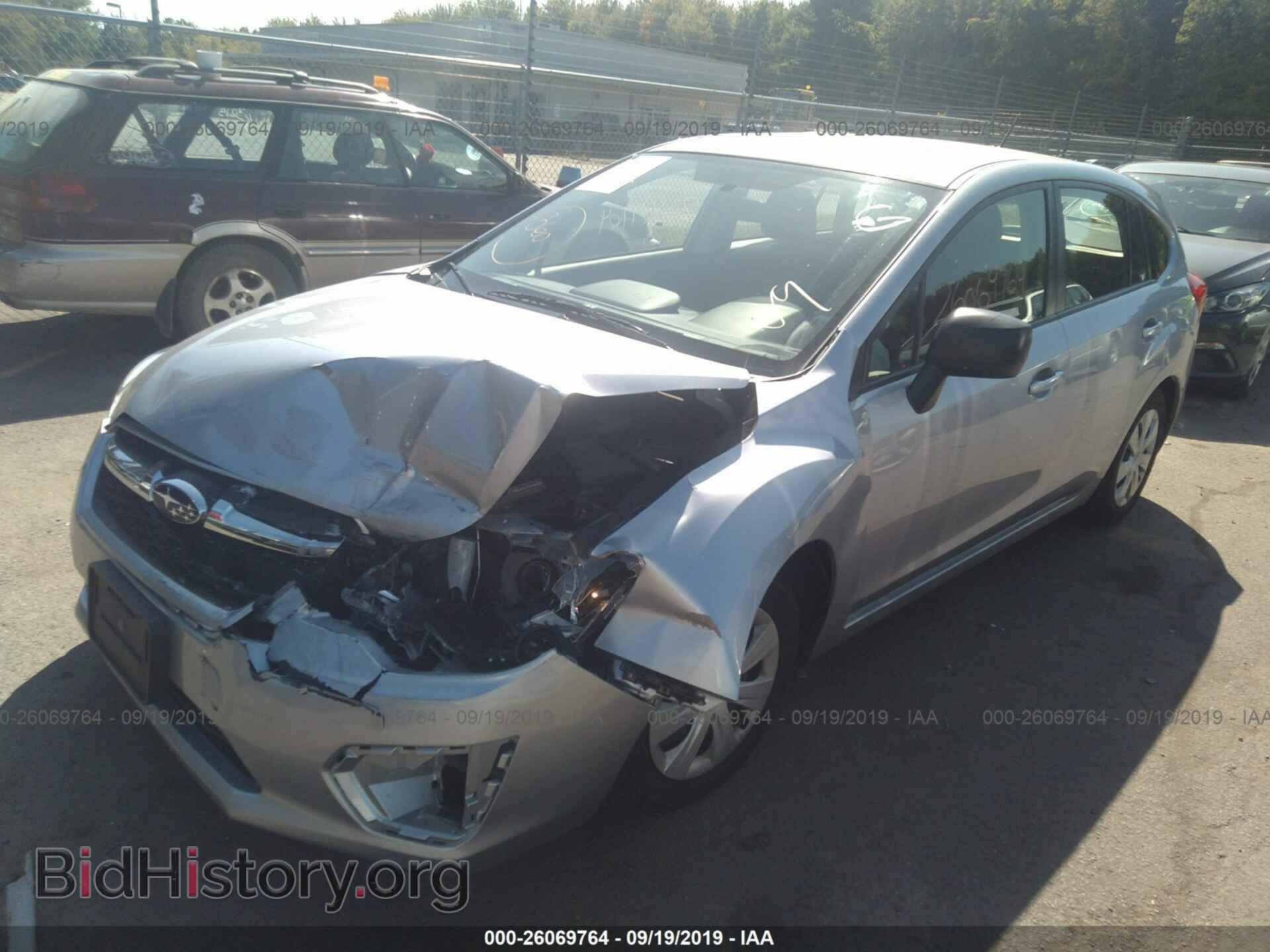 2014 SUBARU IMPREZA - VIN: JF1GPAA69E8259281 - Фото 2