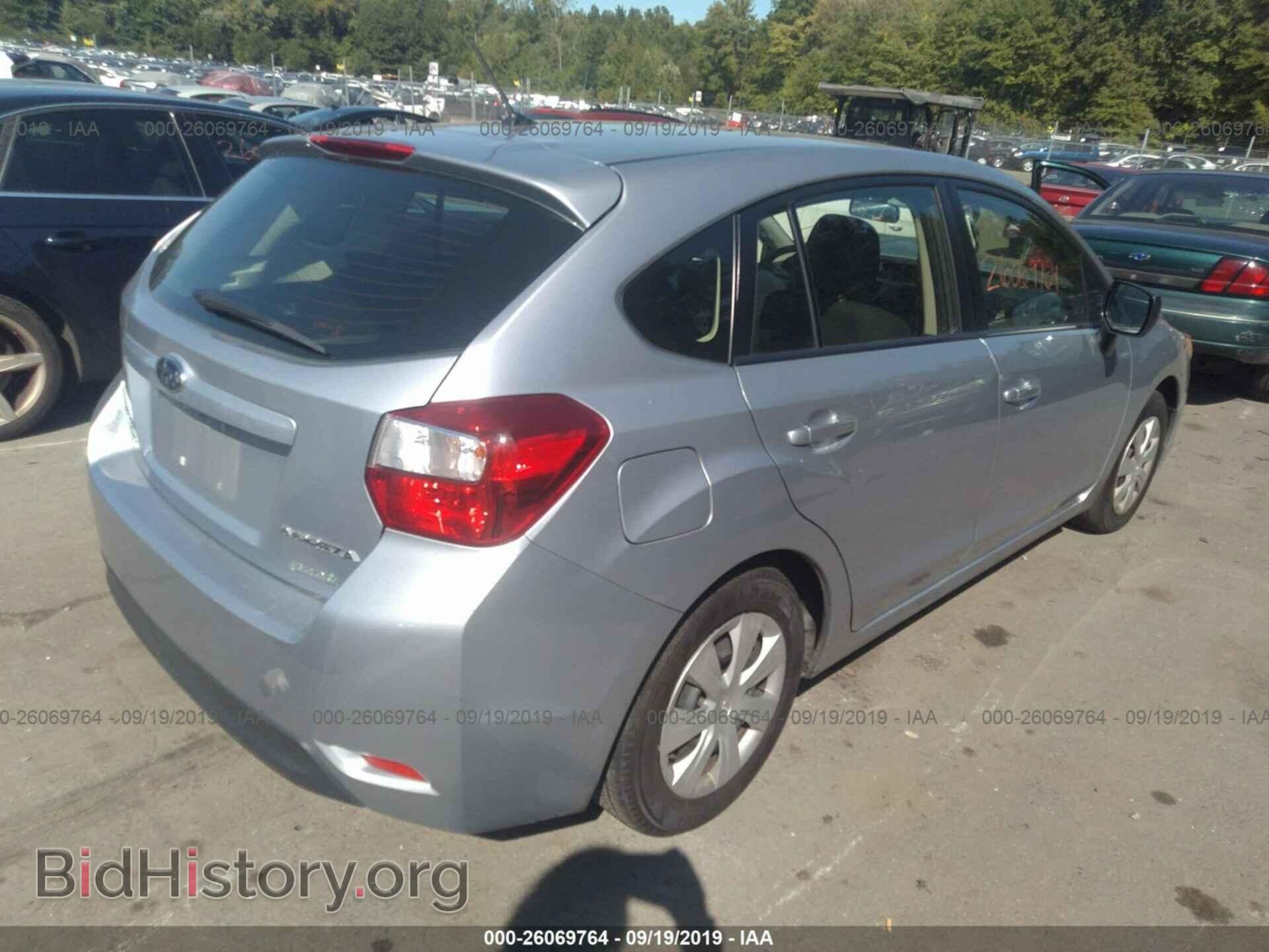 2014 SUBARU IMPREZA - VIN: JF1GPAA69E8259281 - Фото 4