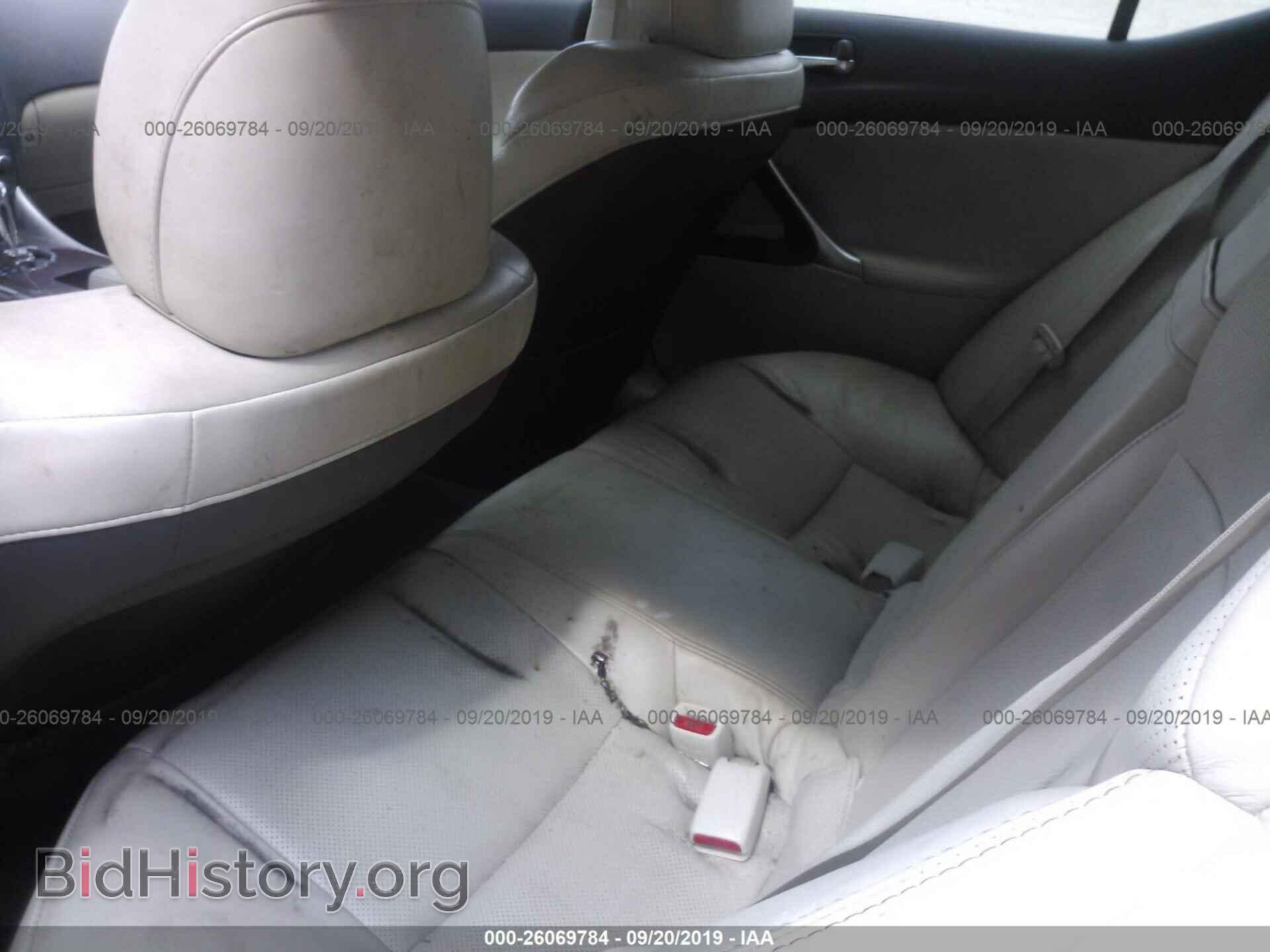 2010 LEXUS IS - VIN: JTHBF5C22A5121875 - Фото 8