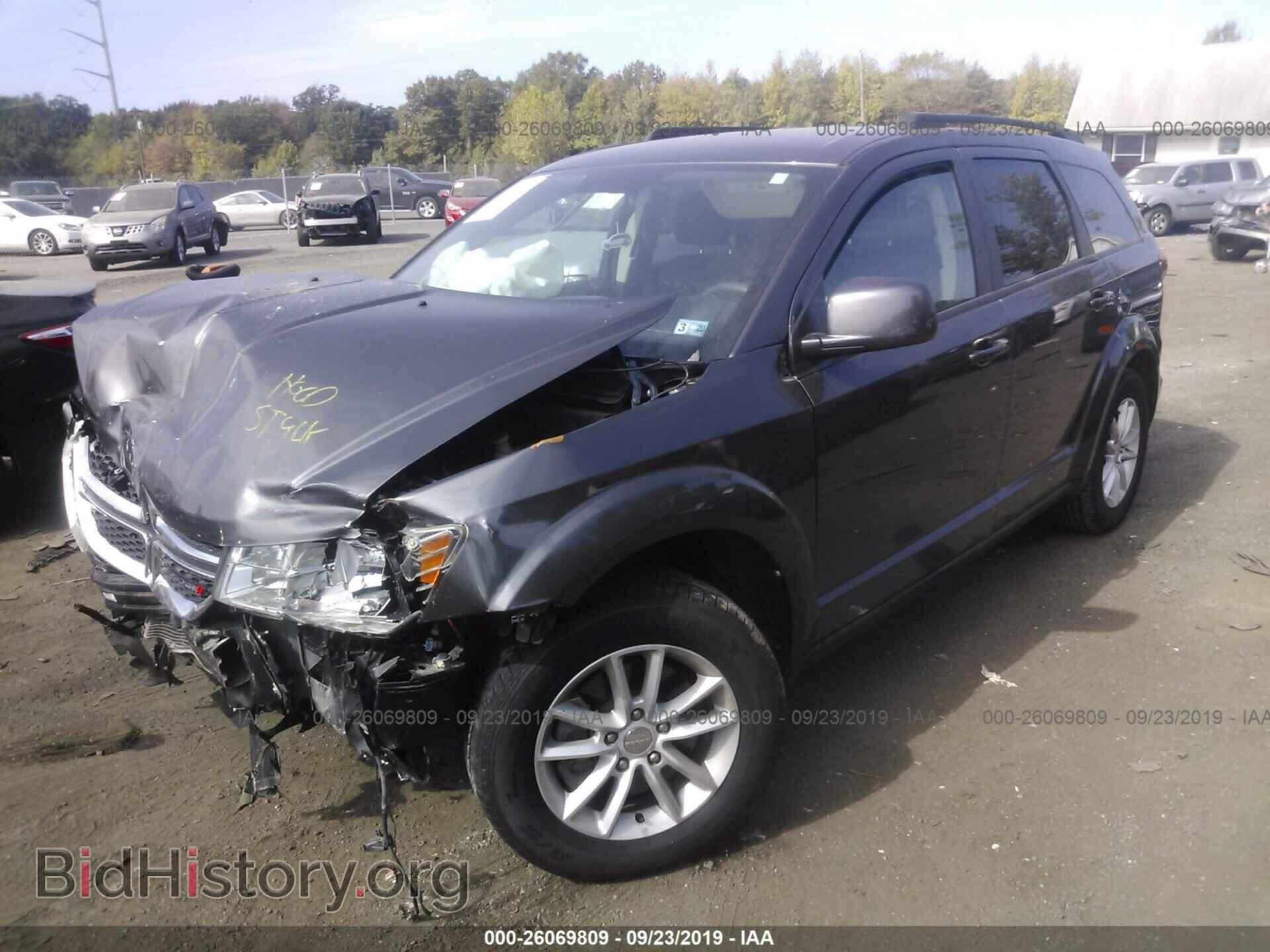 2015 DODGE JOURNEY - VIN: 3C4PDCBB4FT604732 - Фото 2
